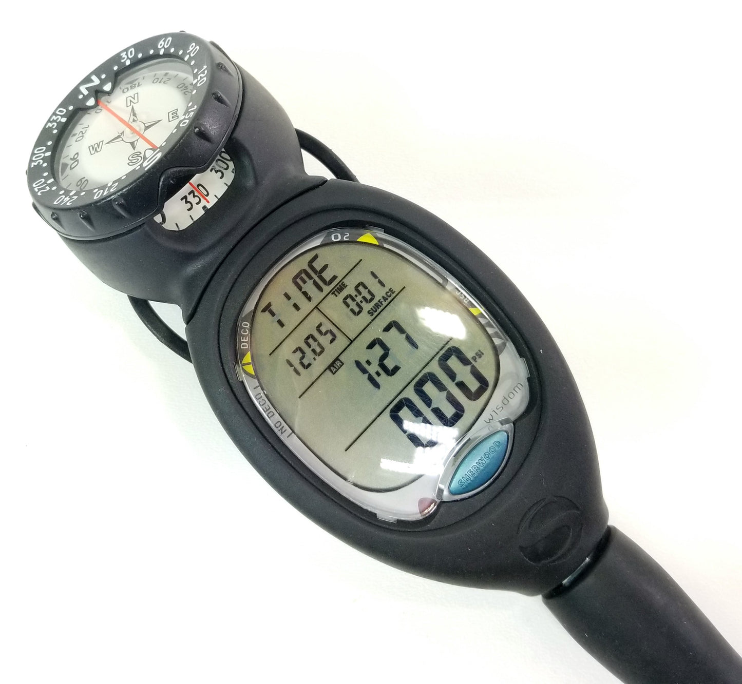 Sherwood WISDOM 2 Air Integrated Scuba Dive Air & Nitrox Computer + Compass