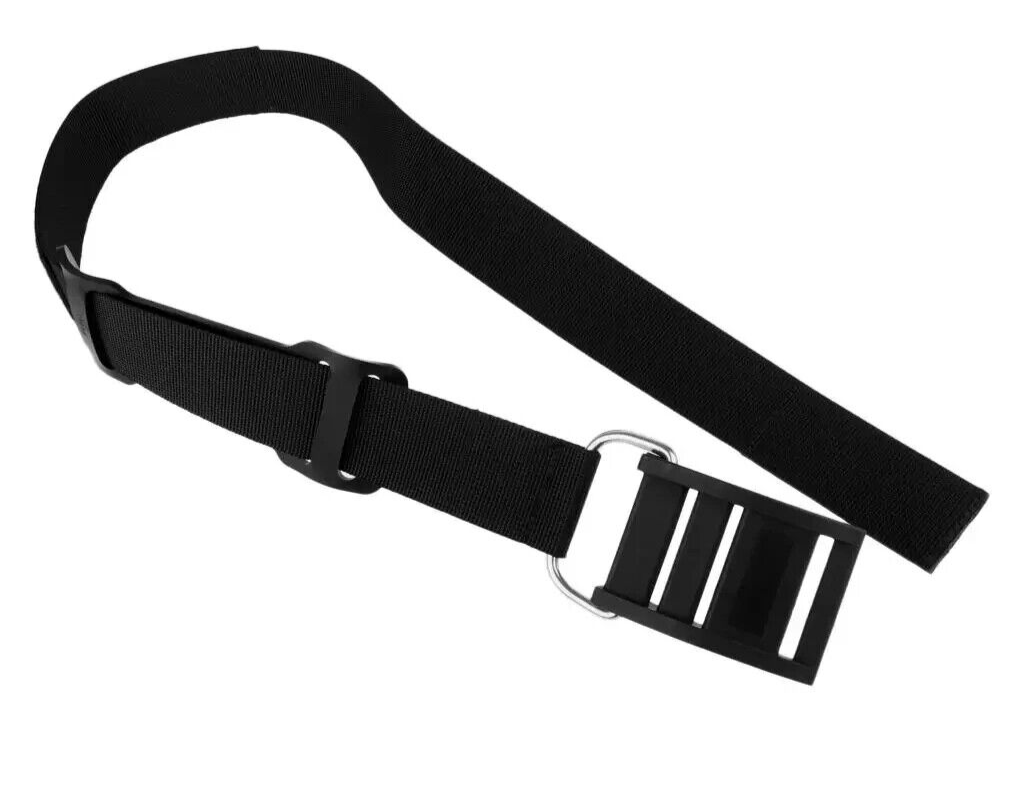 Cam Strap Adjustable BCD Tank Cylinder Strap Band, Buckle Scuba Diving Black 2"