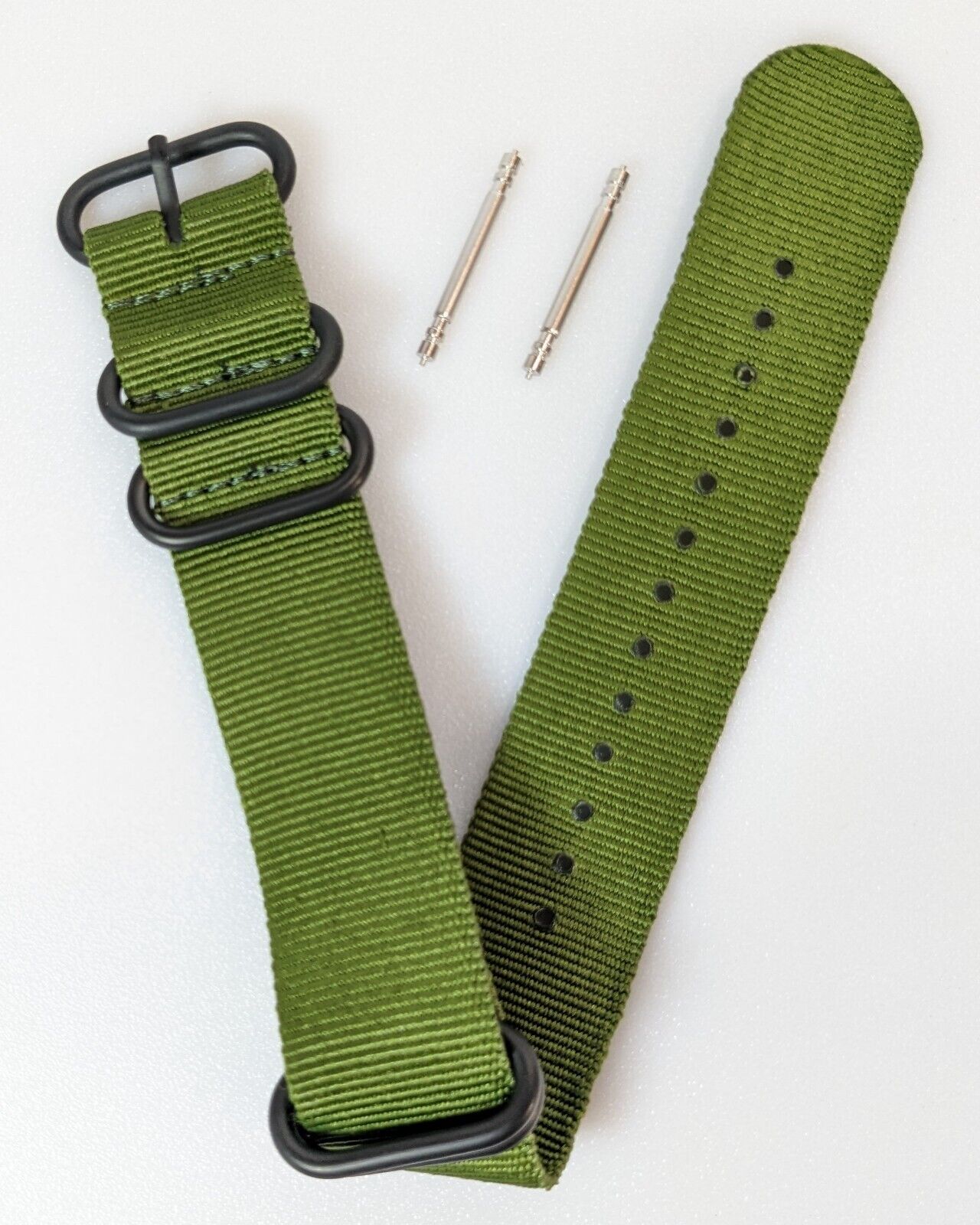 Suunto Wrist Strap + 2x Spring Bar Pins Scuba Dive Computer Watch Band Zoop Novo