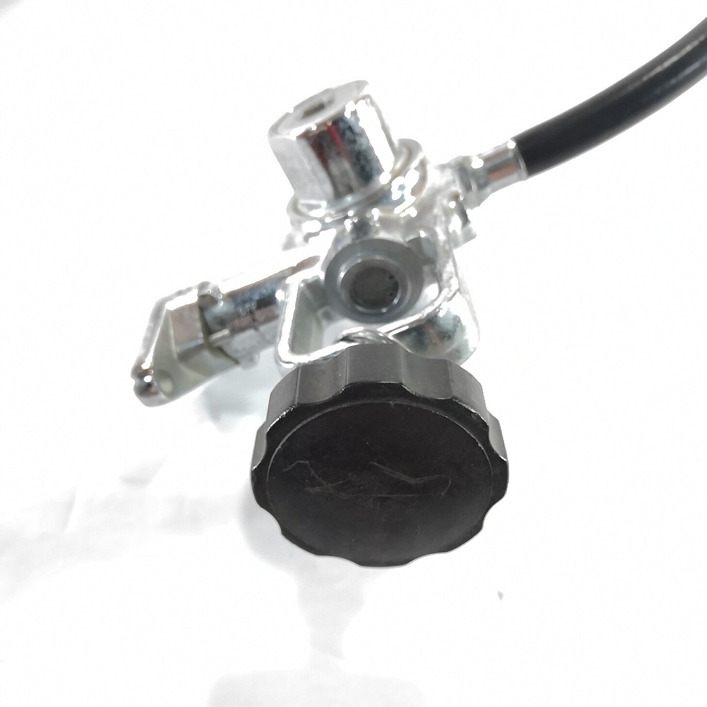 Vintage Water Lung Regulator Set Yoke 1st First Metal 2nd Stage Metal Scuba Dive11