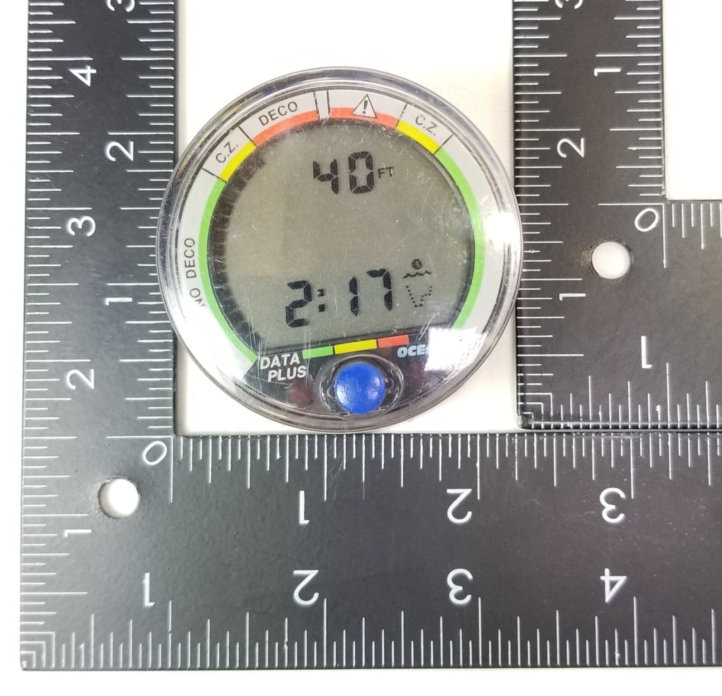 Oceanic Data Plus Air & Nitrox Puck Scuba Dive Computer + Manual EXCELLENT #509510