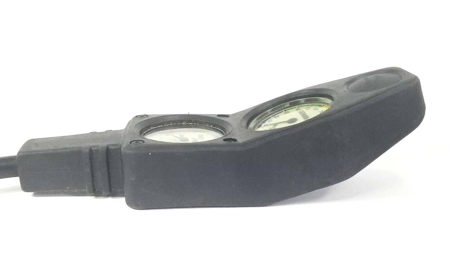 Sherwood Scuba Dive 2 Gauge Console Genesis 4500 SPG 150ft Depth #4407