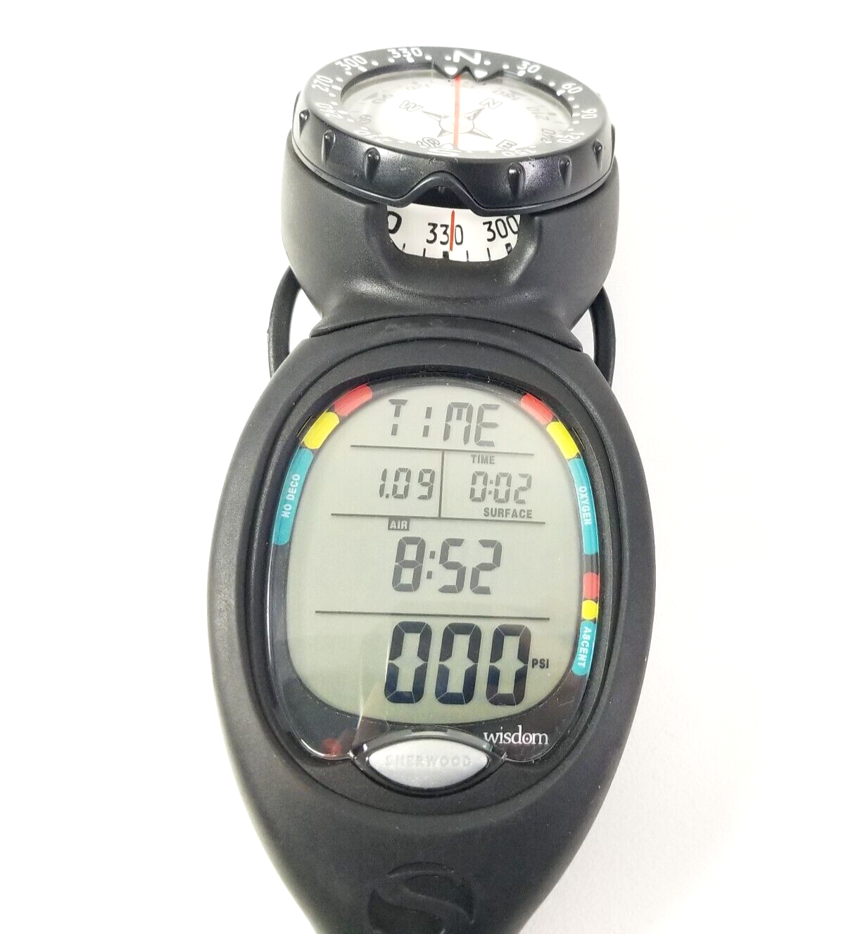 Sherwood WISDOM Air Integrated Scuba Dive Air & Nitrox Computer + Compass