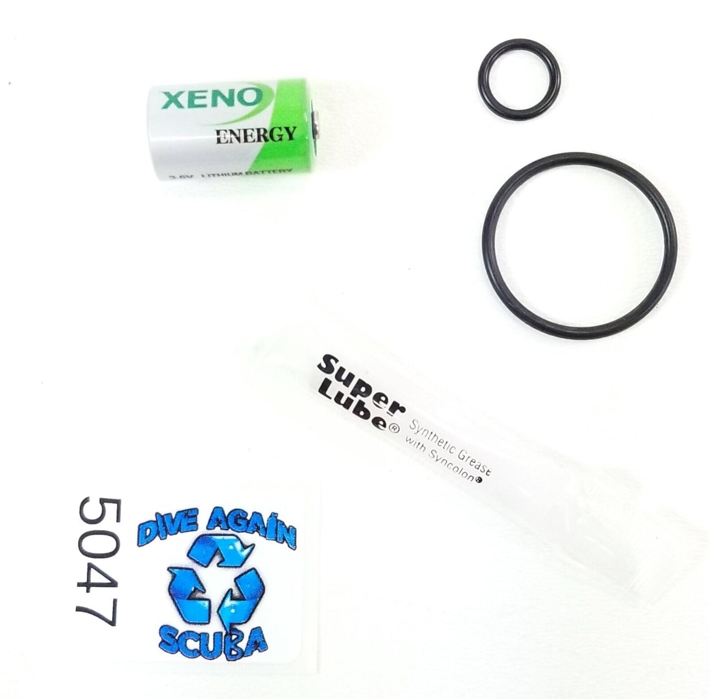 Suunto Tank Pod Battery Kit w O Rings & Grease Scuba Dive (transmitter)