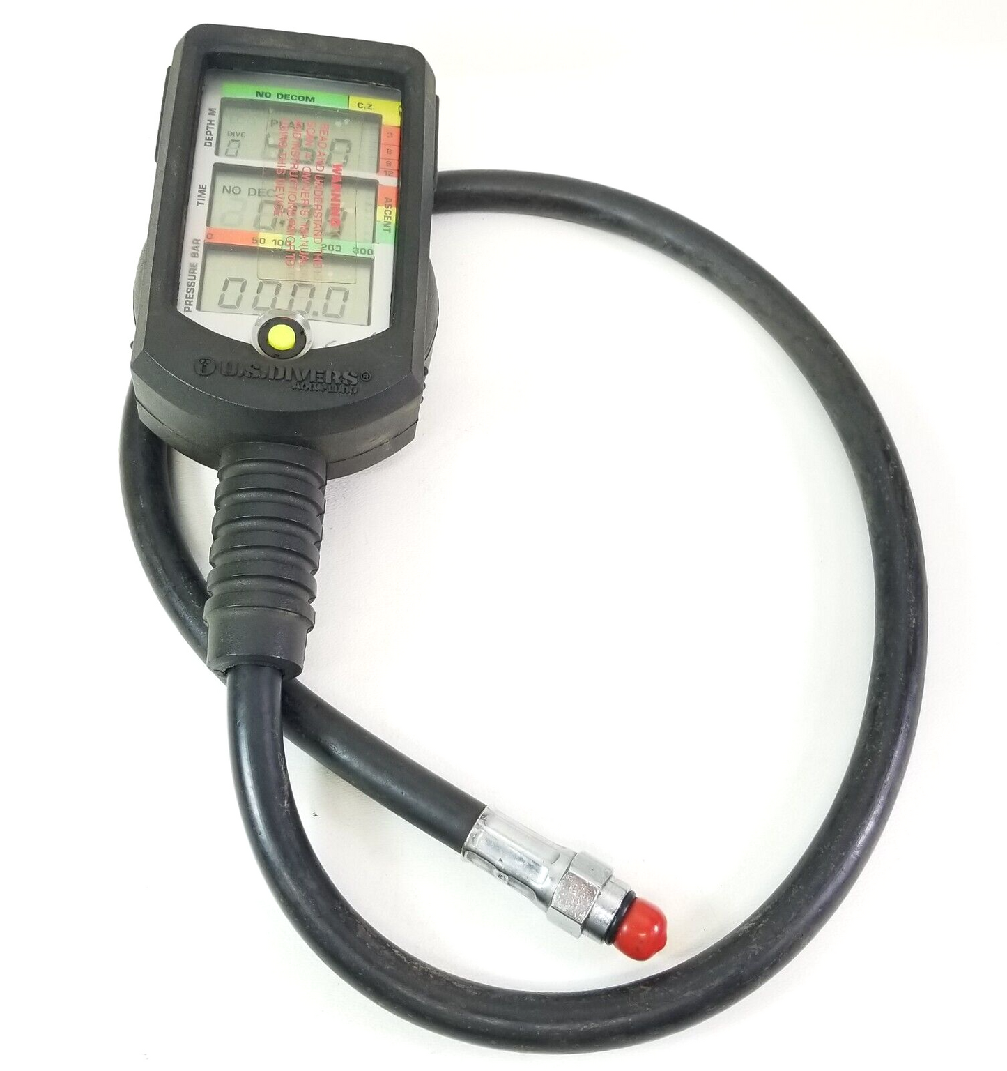 NEW - US Divers Aqua Lung Scan 4 Metric Scuba Computer Console Air Integrated