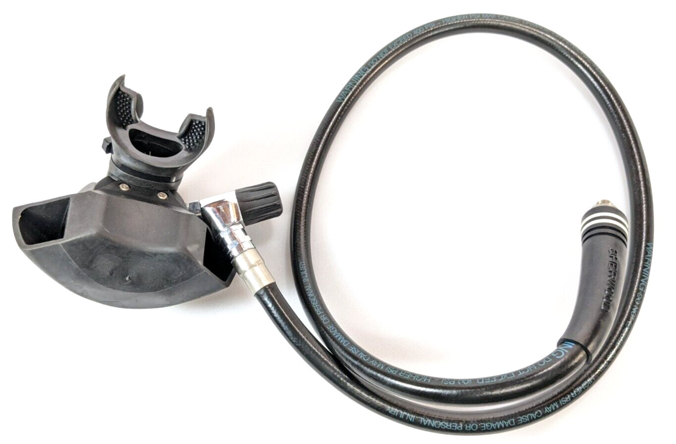 Sherwood Maxiumus Scuba Dive Regulator Balanced Adjustable 41" Swivel hose #25577
