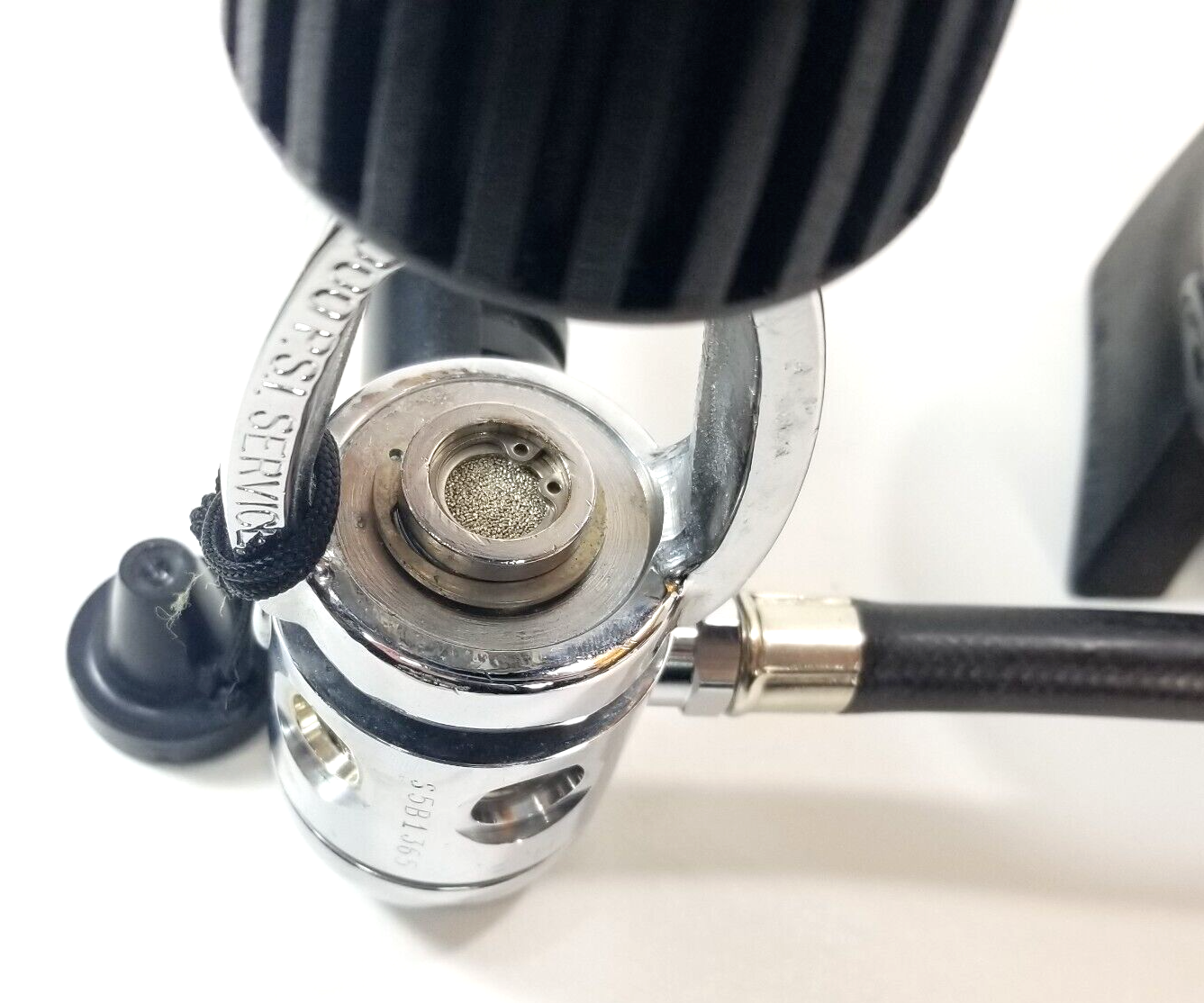 US Divers - Aqua Lung Conshelf SE2 1st & 2nd Stage Scuba Dive Regulator Set Yoke14