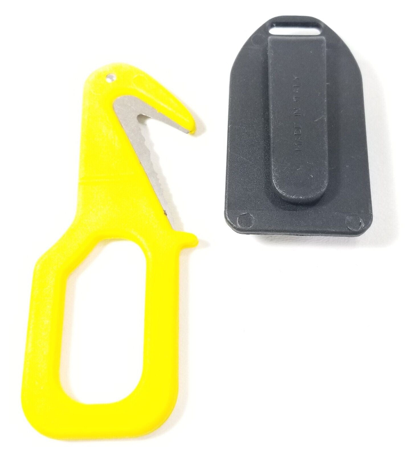 Zeagle Line Cutter Scuba Diving BCD Knife Stainless Steel Serrated Blade Sheath