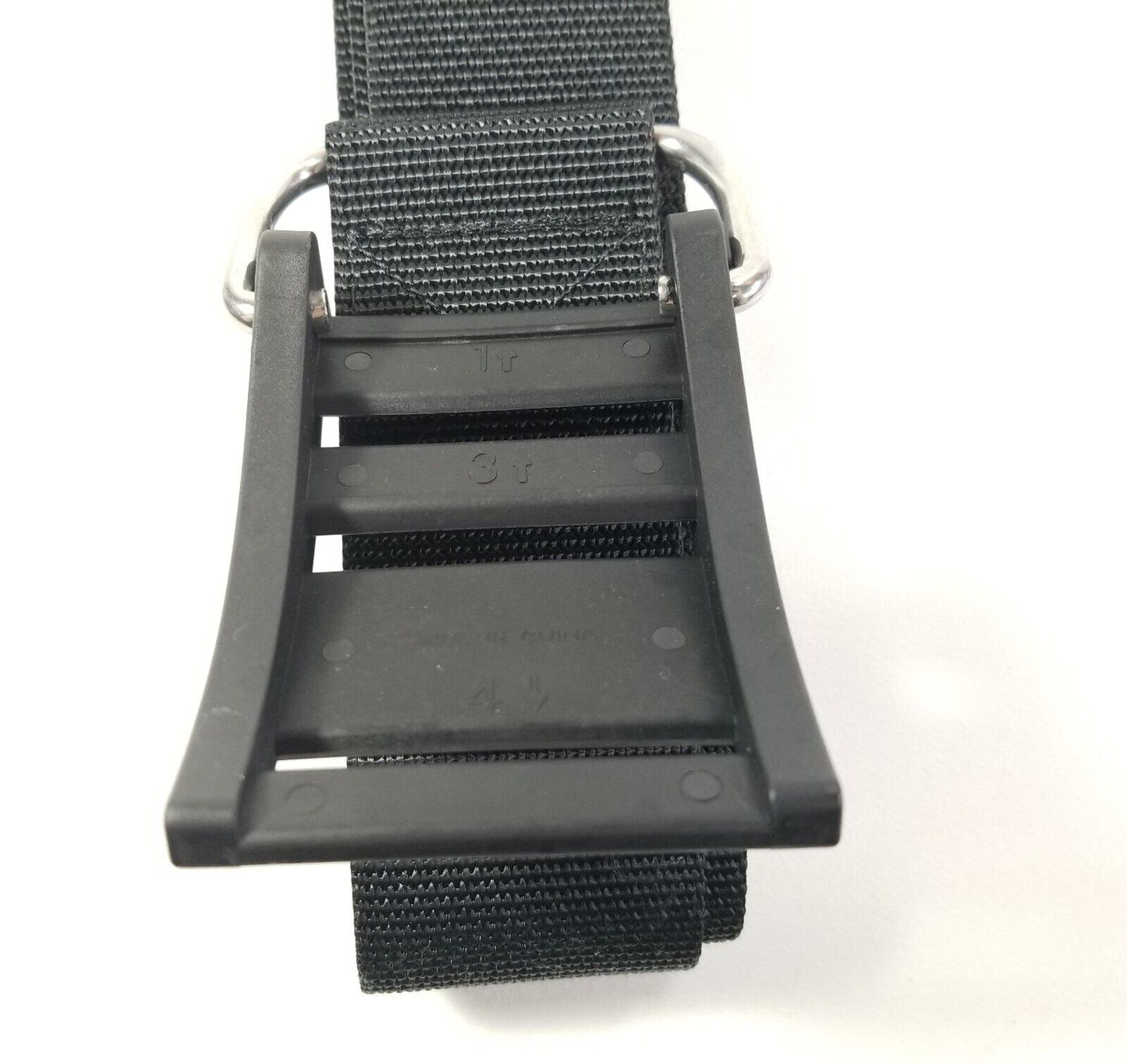 Cam Strap Adjustable BCD Tank Cylinder Strap Band, Buckle Scuba Diving Black 2"