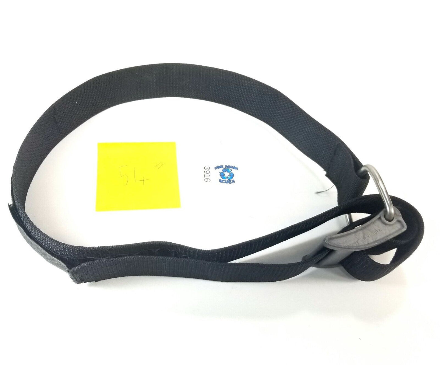 Cam Strap Adjustable BCD Tank Cylinder Strap Band, Buckle Scuba Diving Black 2"