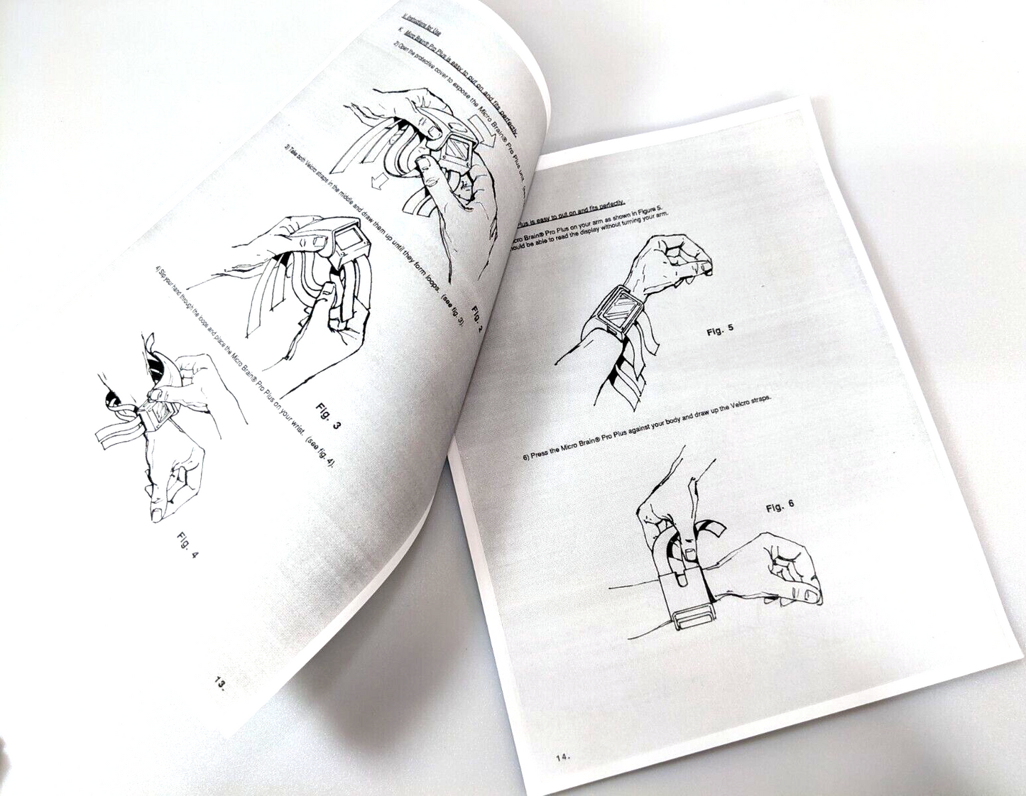 Dacor Micro Brain Pro Plus Scuba Dive Computer Instruction Manual Printed2