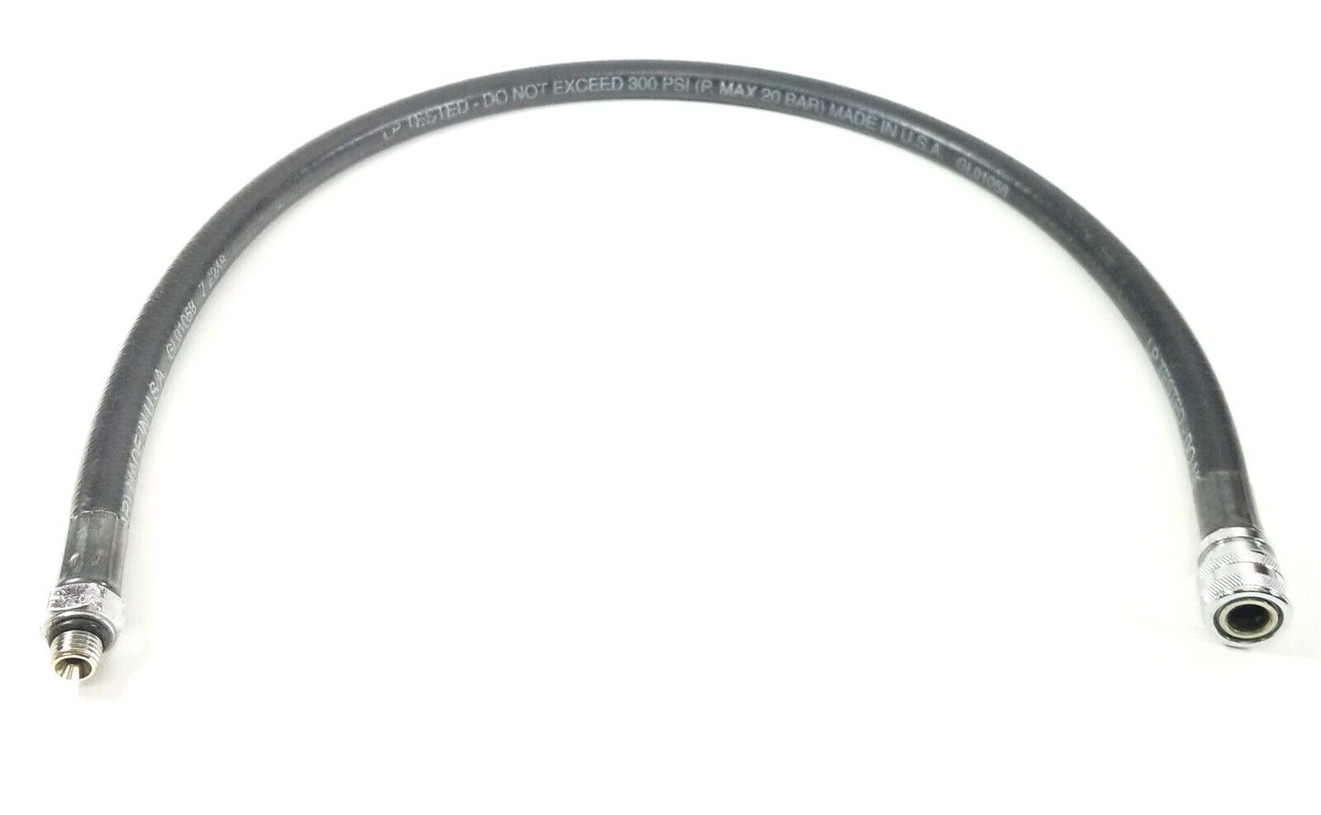 23" Standard BCD BC Inflator Hose 3/8" Threads Scuba Dive Diving Low Pressure