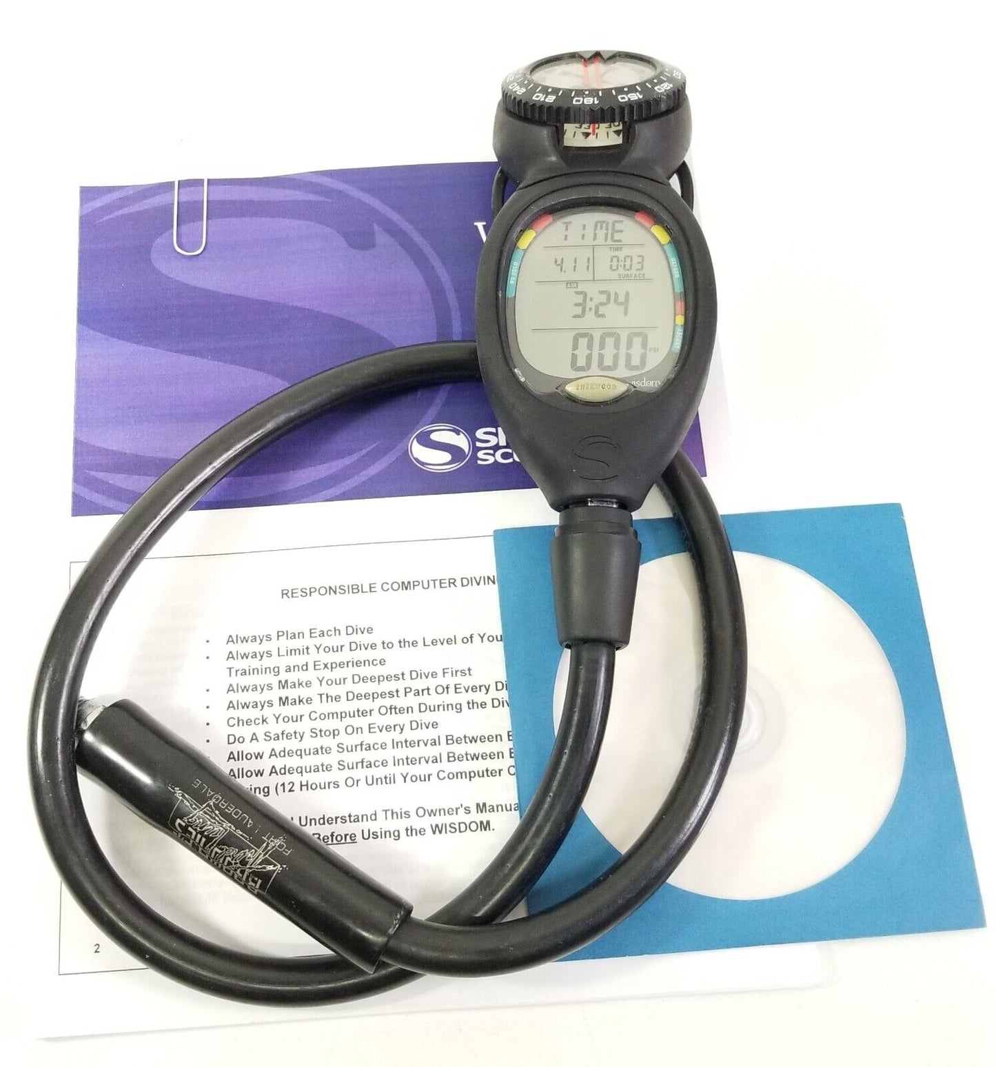 Sherwood WISDOM Air Integrated Scuba Dive Computer Air & Nitrox            #4562