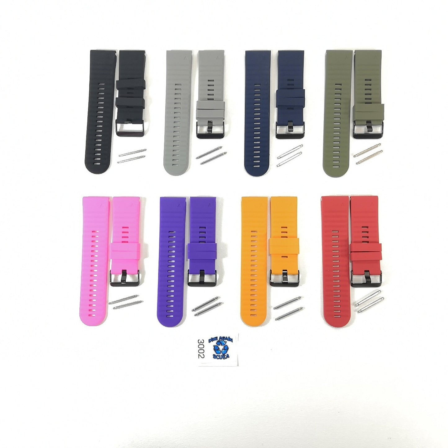 OCEANIC Wrist Strap Scuba Dive Computer Watch Band Versa, VT Pro VT3 VT4 + Pins