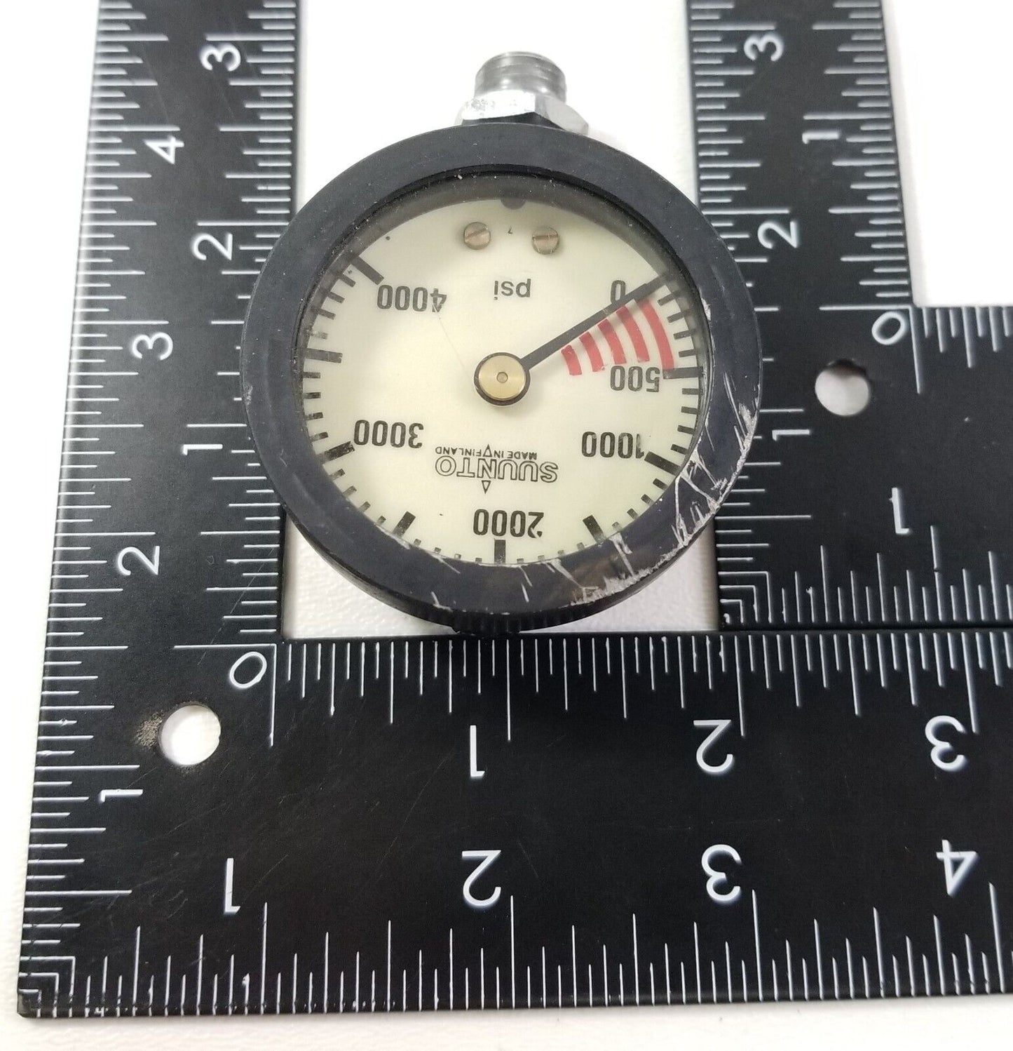 Suunto 2in 4,000 PSI SPG Submersible Pressure Gauge Scuba Dive 2" SM-26 #4347