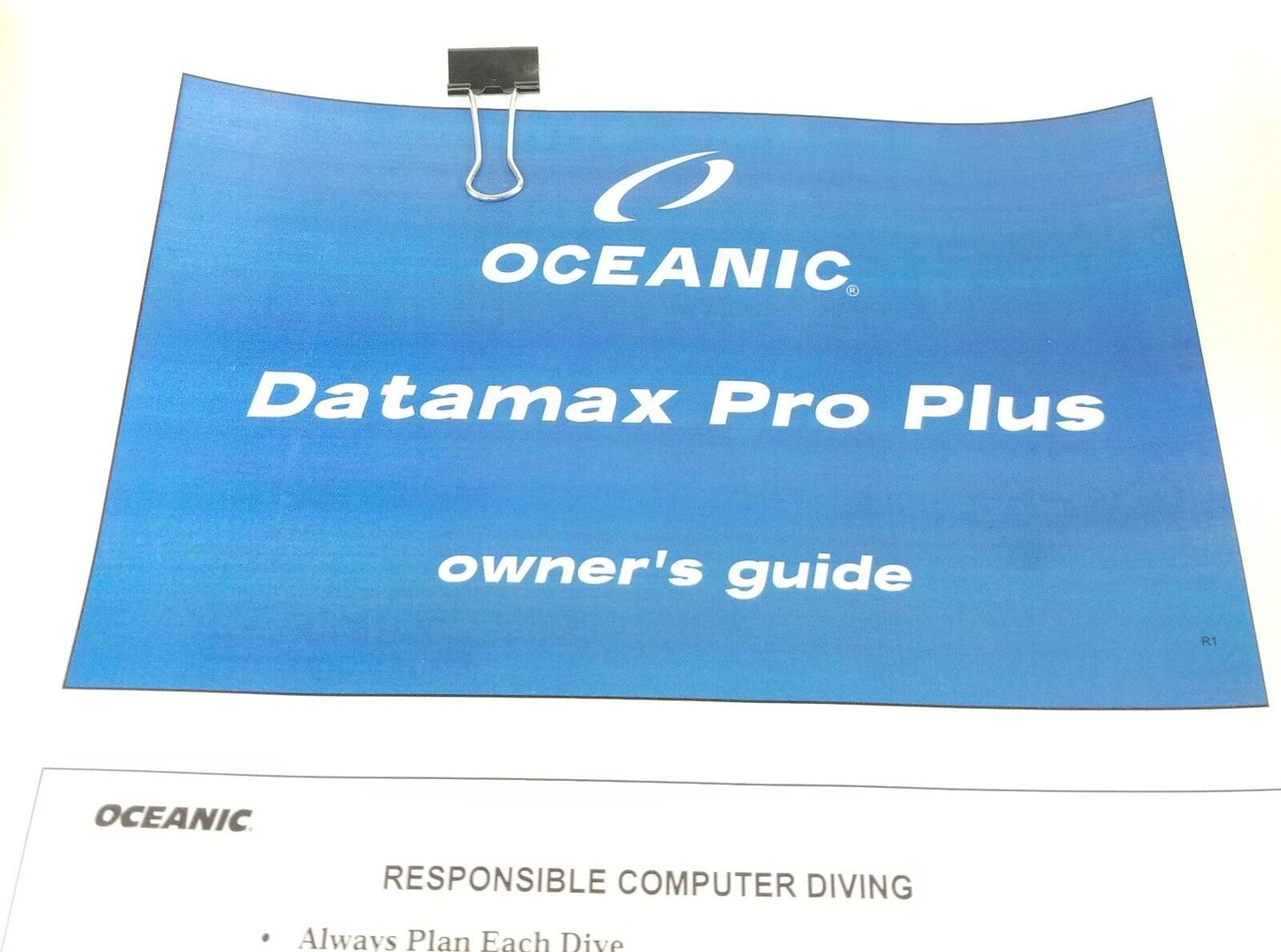 Oceanic Datamax Pro Plus SCUBA Dive Air Integrated Dive Computer Nitrox    #4793