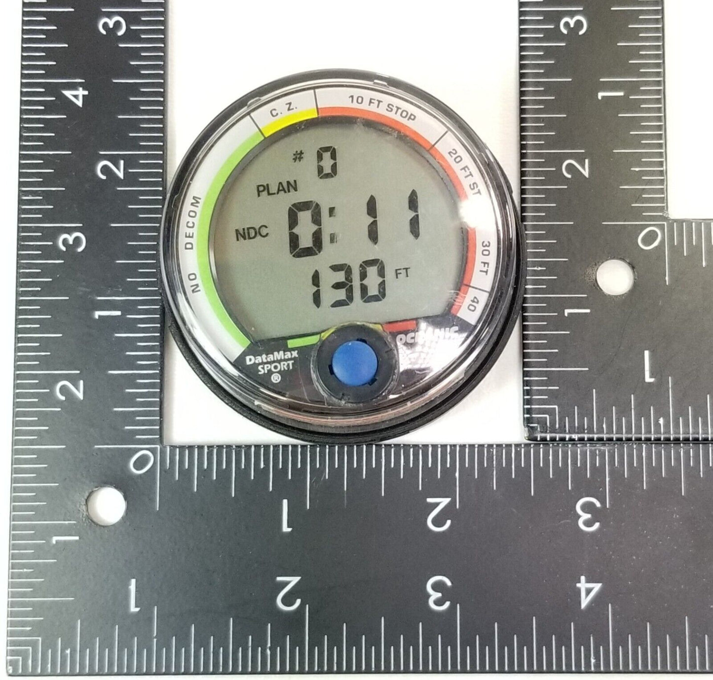 Oceanic Datamax Sport Puck Scuba Dive Computer + Manual NICE!!!            #5070