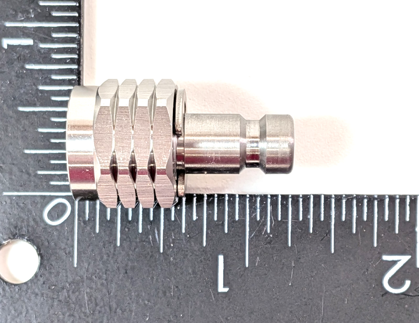 QD Quick Disconnect 2nd Stage Regulator Hose 2 Piece Adapter Set Stainless Steel17