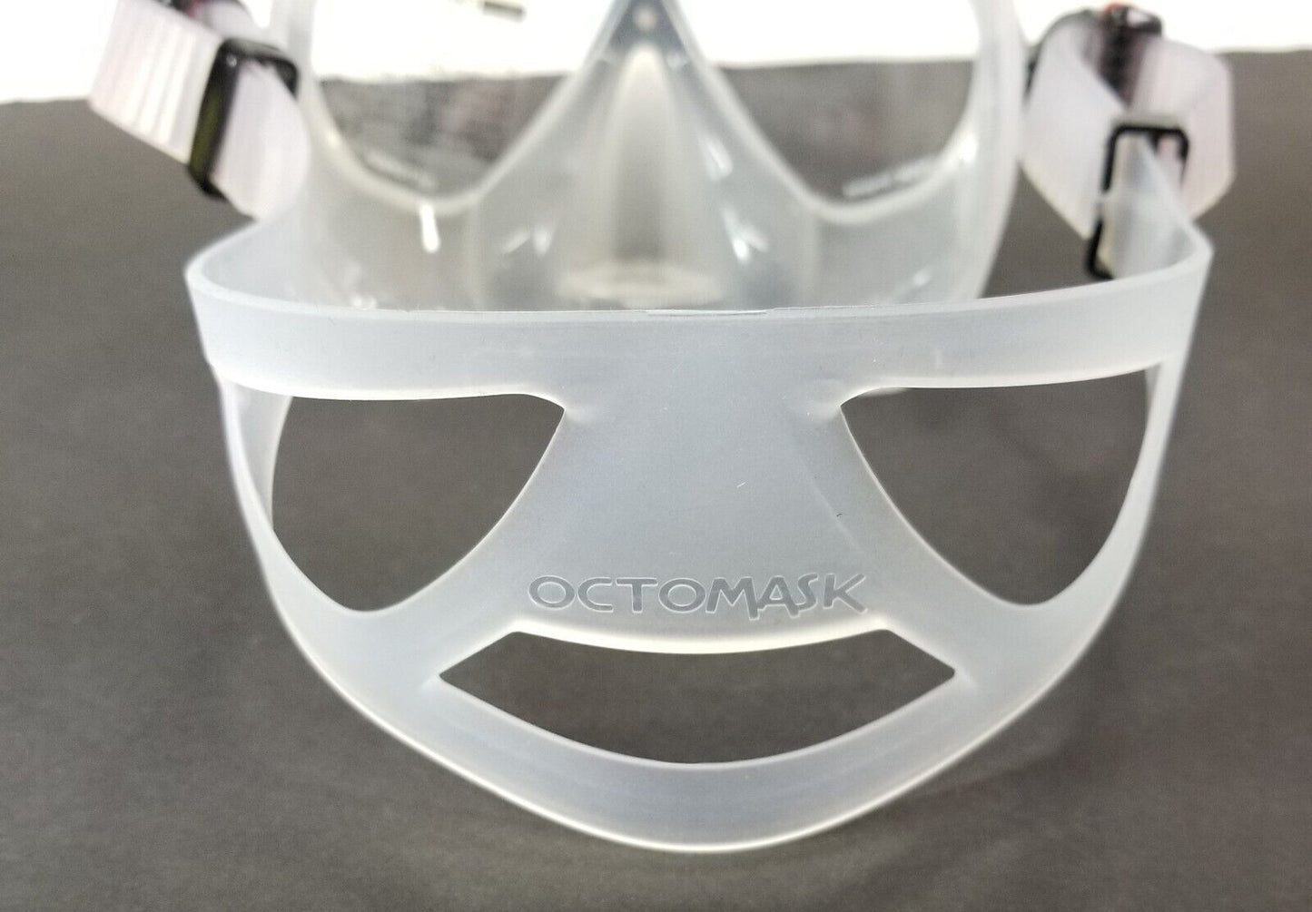 NEW Octomask Freediver Scuba Diving Mask GoPro Hero Camera Mount Black / Clear