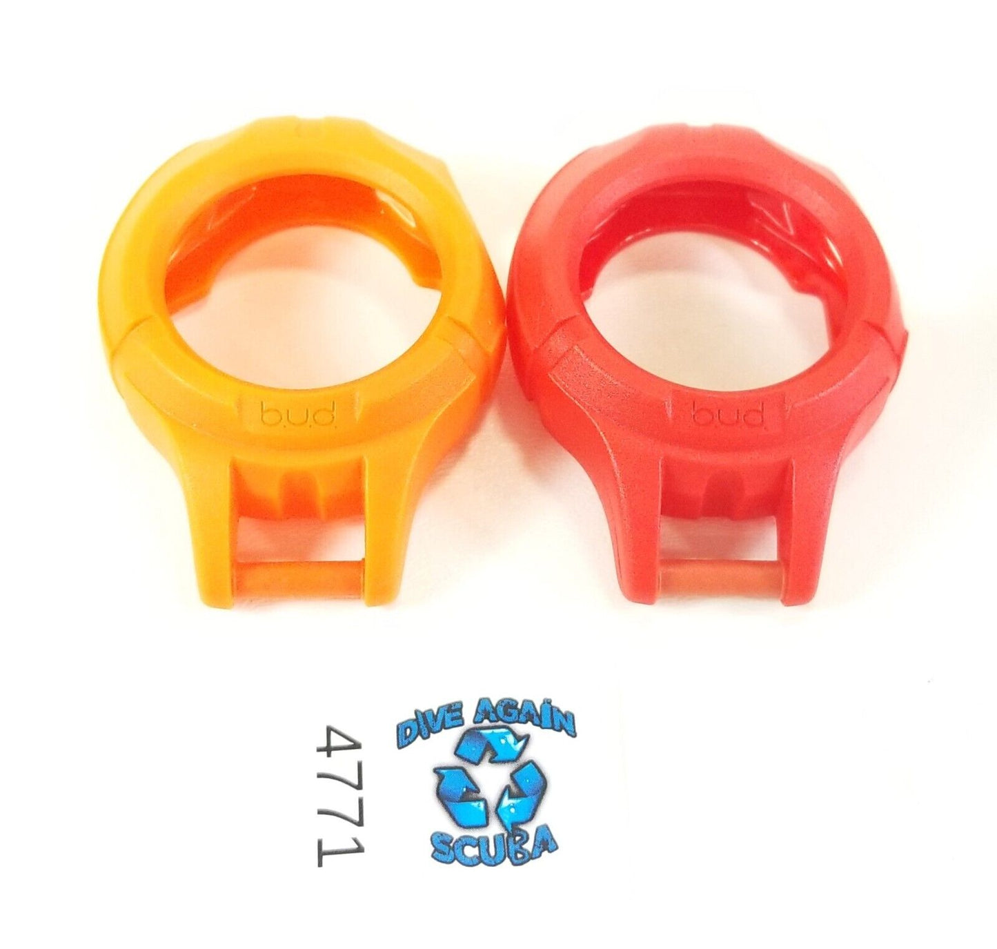 Oceanic Bud Scuba Dive Backup Computer Console Boot Red, Orange #4771