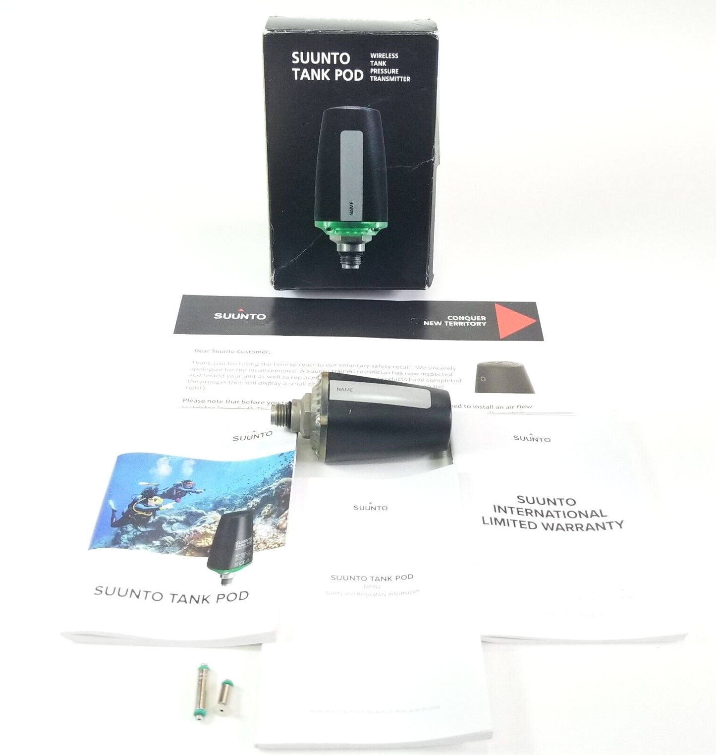 Suunto Tank POD Wireless Scuba Transmitter - SS020306000 Eon Steel, Core, D5