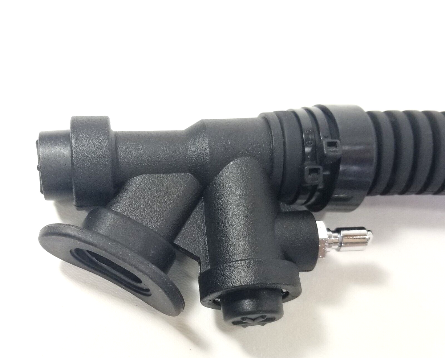 Dive Rite / OMS / Hollis BC Power Inflator, Elbow Corrugated Hose Scuba Dive BCD