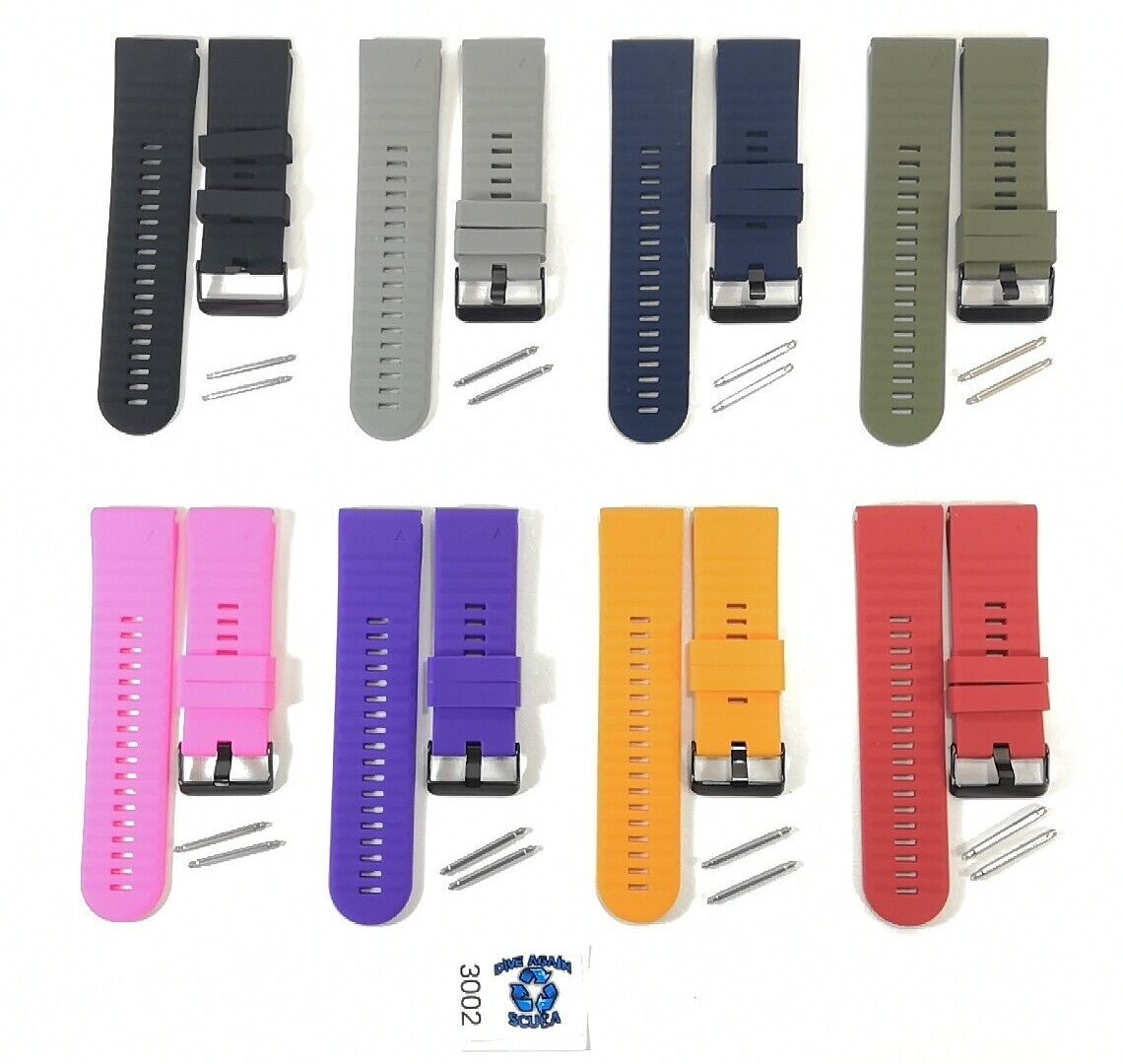 OCEANIC Wrist Strap Scuba Dive Computer Watch Band Versa, VT Pro VT3 VT4 + Pins