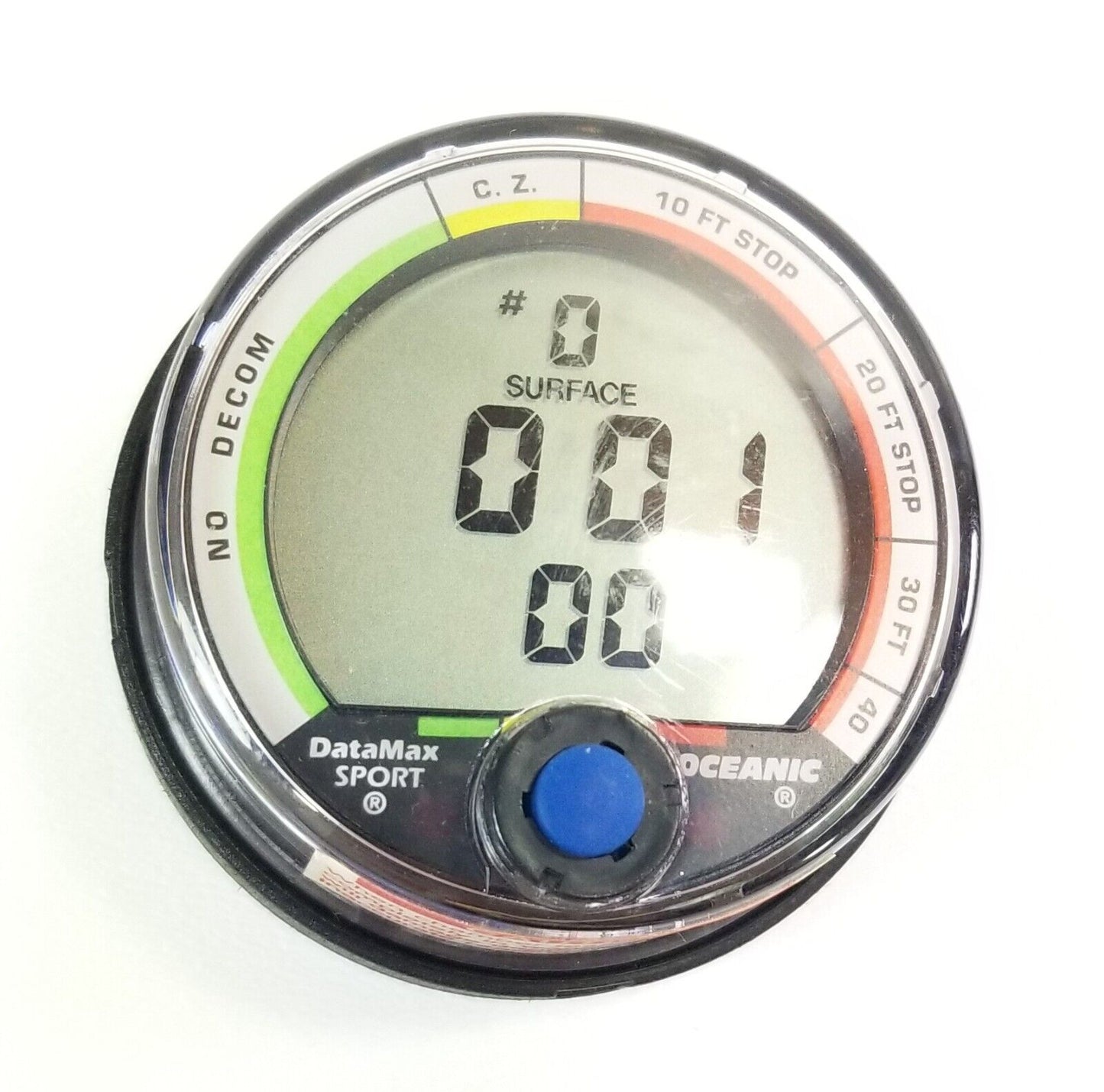 Oceanic Datamax Sport Puck Scuba Dive Computer + Manual NICE!!!            #5070