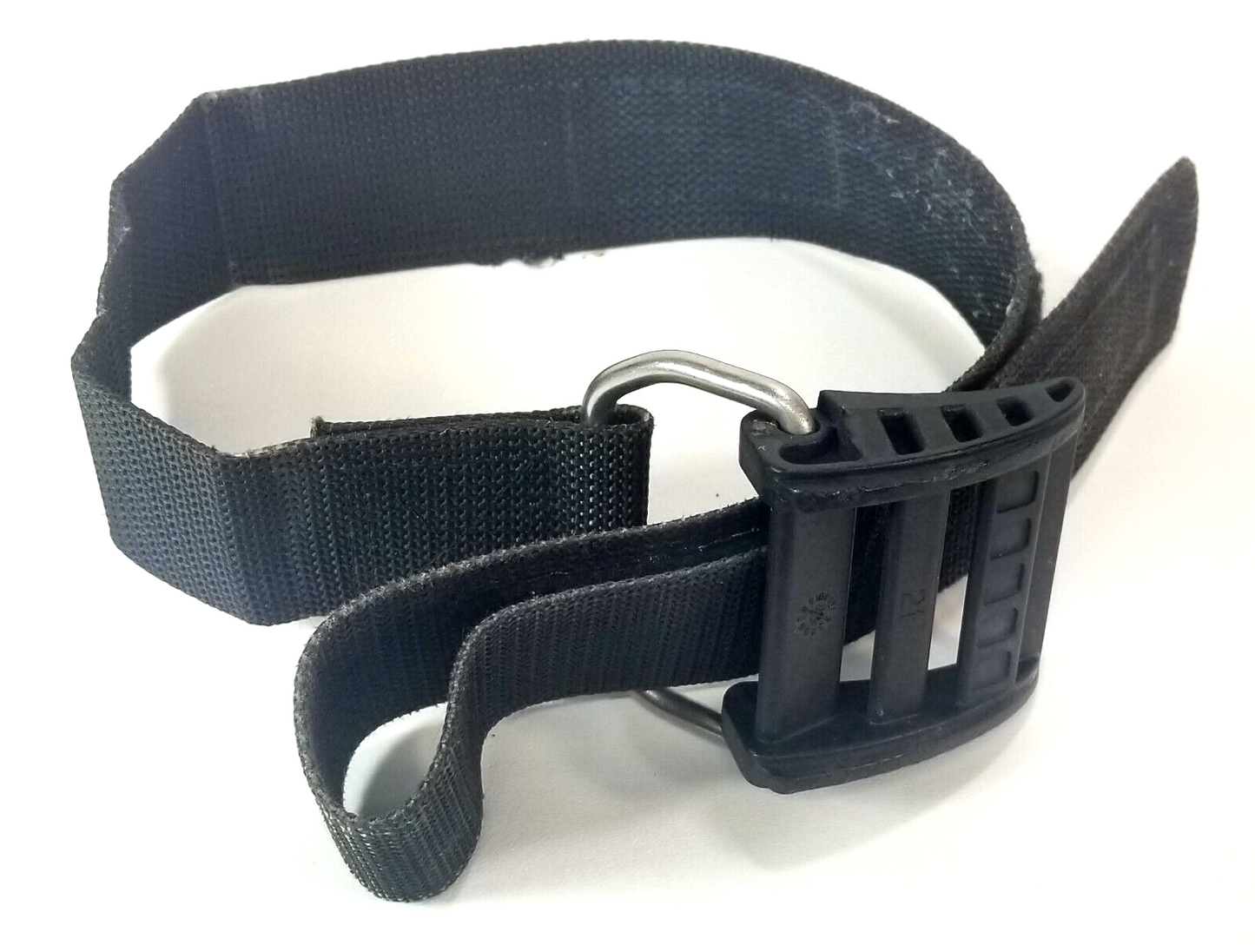 Cam Strap Adjustable BCD Tank Cylinder Strap Band, Buckle Scuba Diving Black 2"