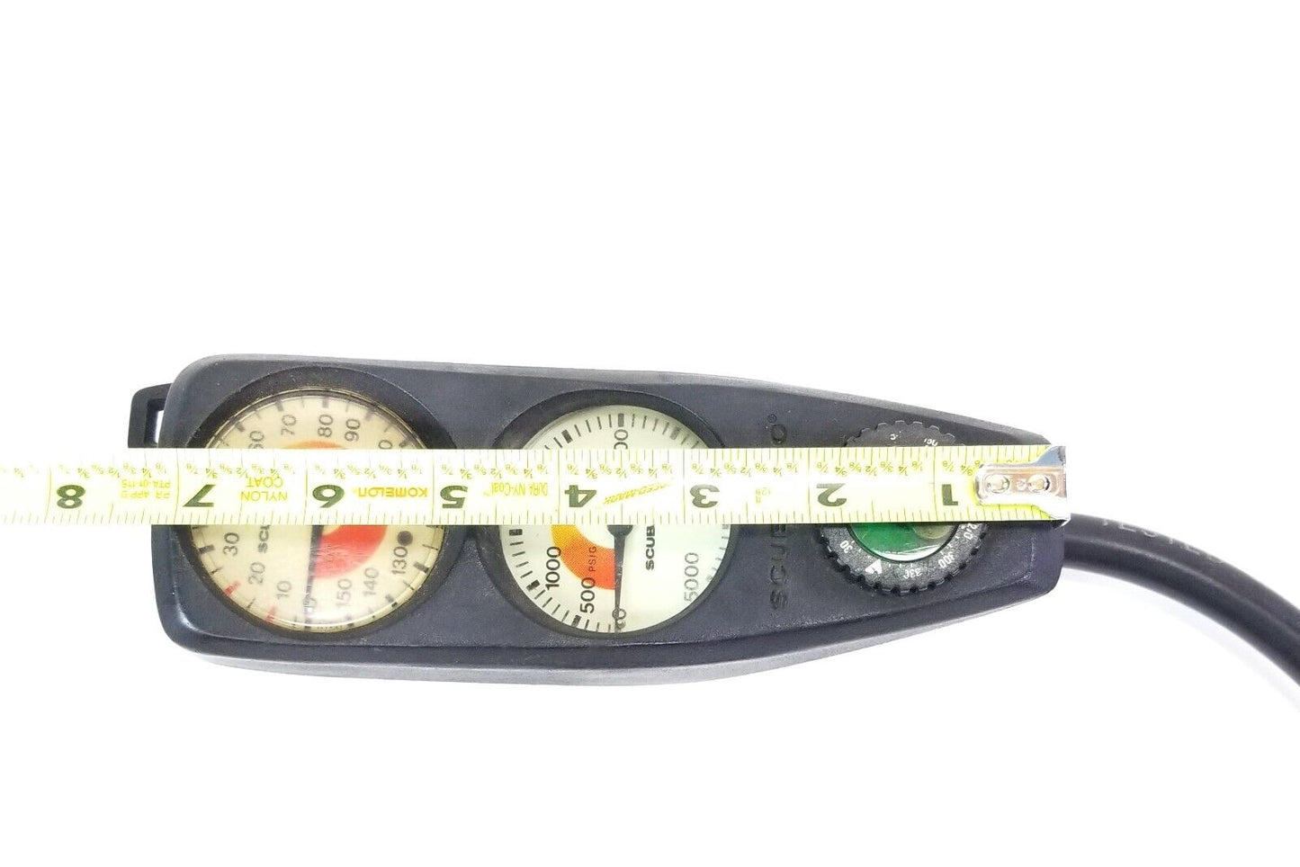 Scubapro Scuba Dive 2 Gauge Console 5000 SPG Pressure Gauge 150ft Depth #5029