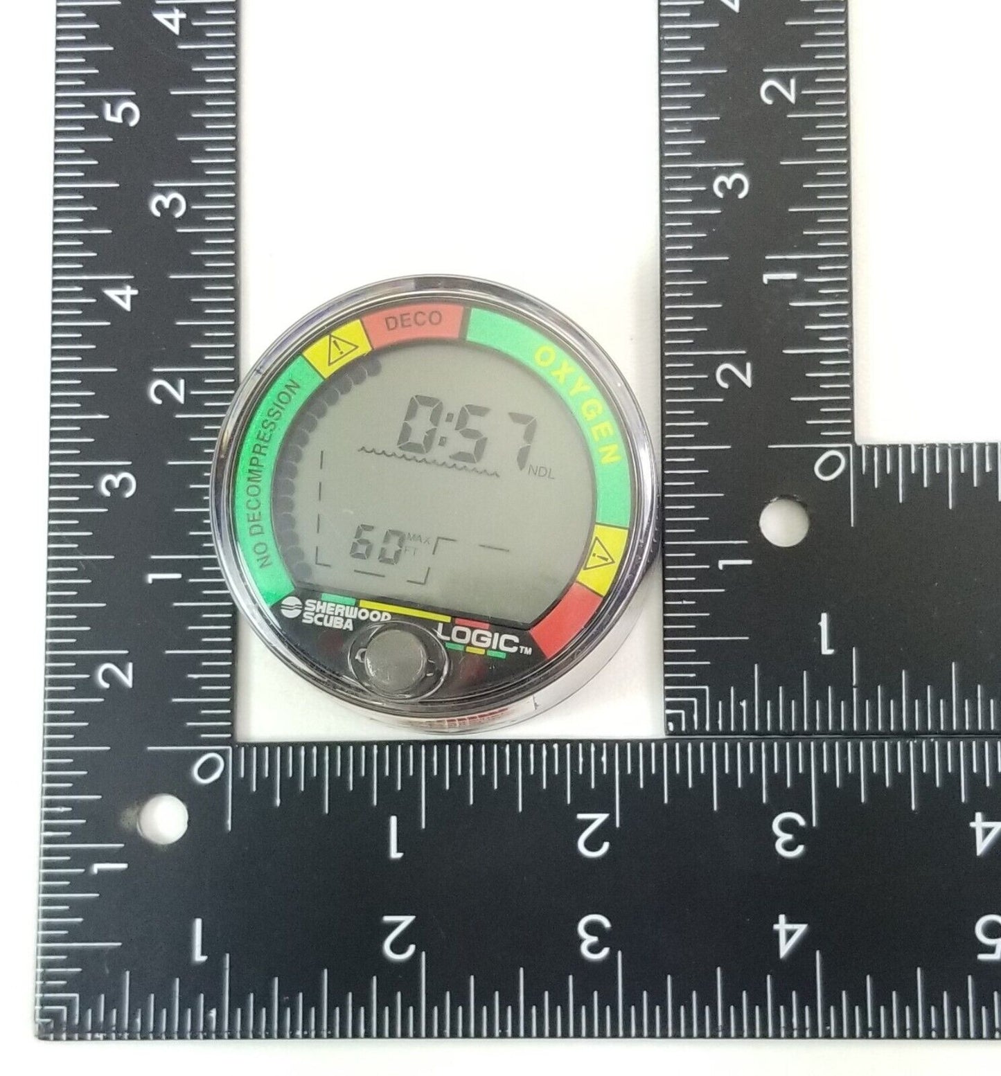Sherwood Logic Puck Scuba Dive Diving Computer Module Air & Nitrox MINT! #5008