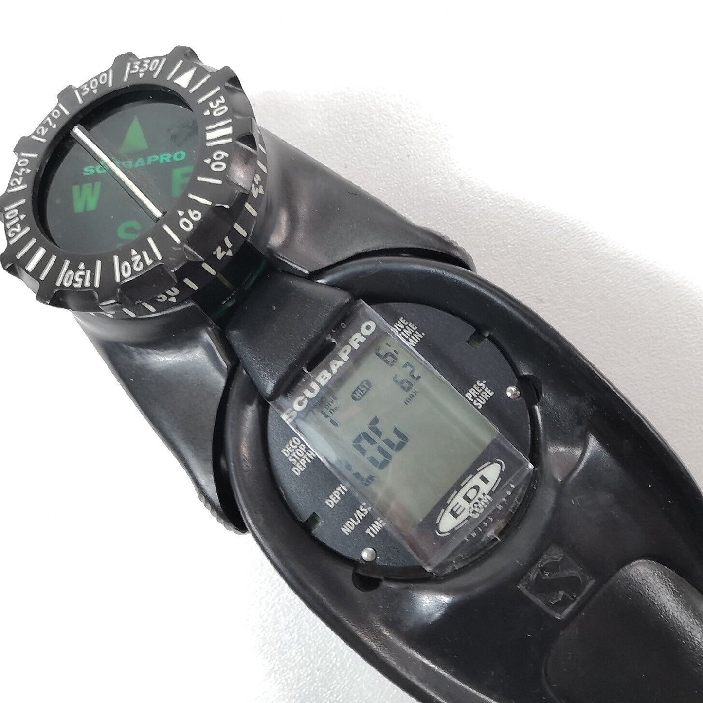 Scubapro EDI Air Integrated Scuba Dive Diving Computer with Compass        #3105