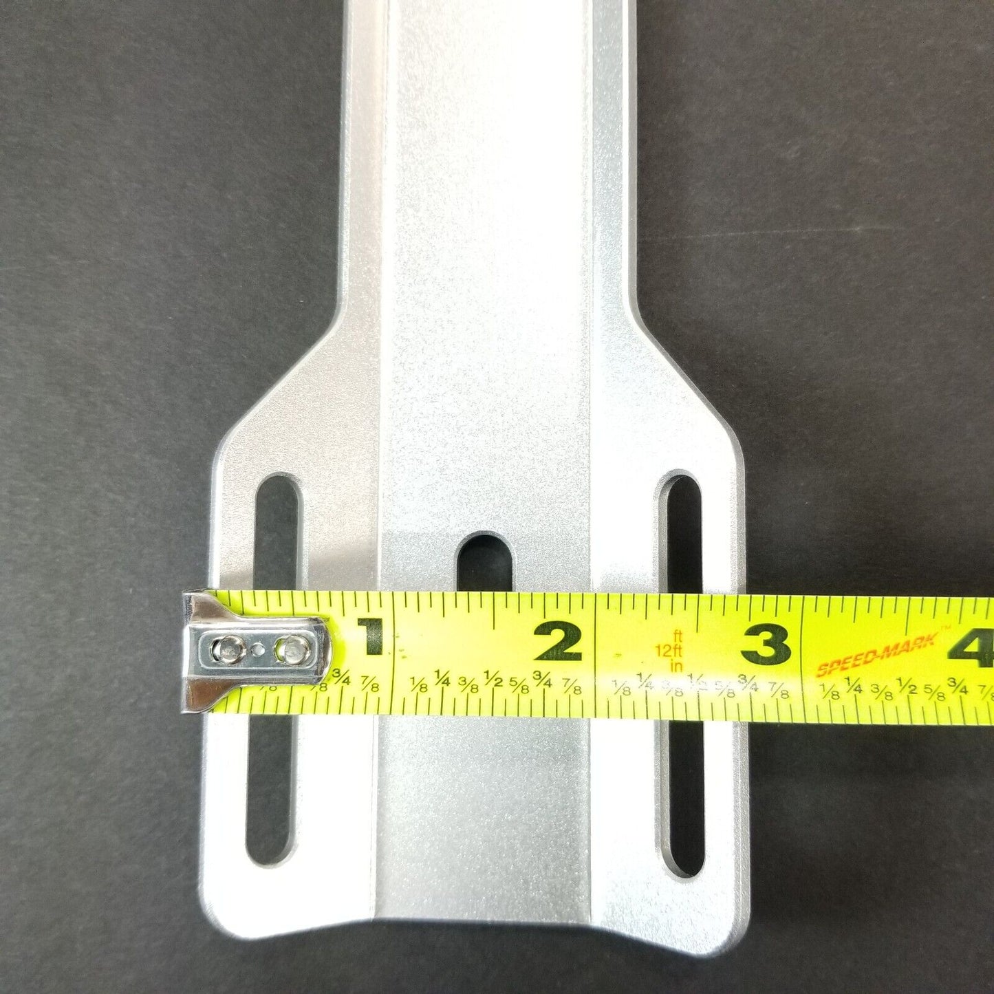 Aluminum Single Tank Adapter Scuba Tech Dive Backplate 13 3/4" x 2 3/4 BCD 3mm