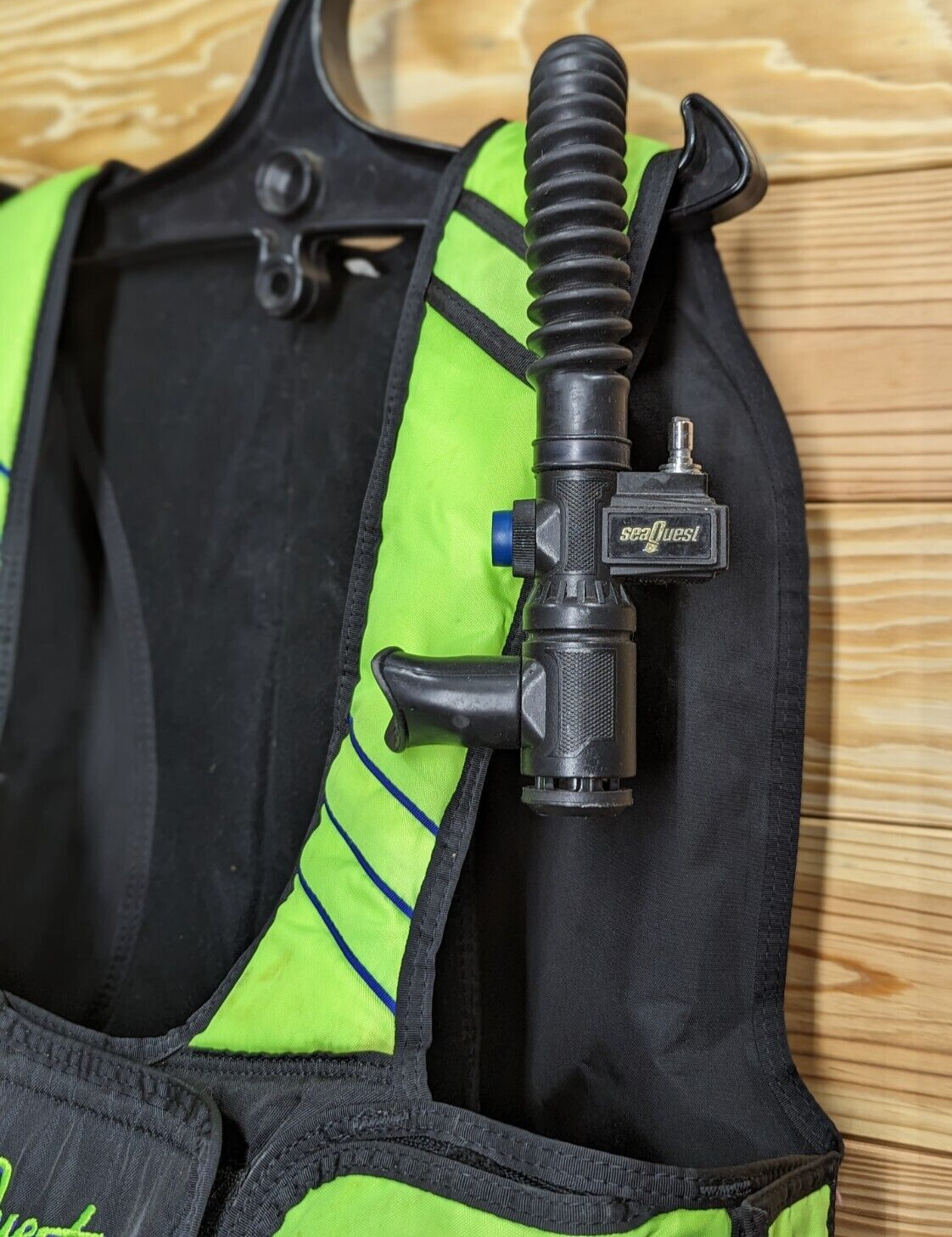 SeaQuest Scuba Dive BC BCD M, L Medium Large Buoyancy Compensator Vest Jacket