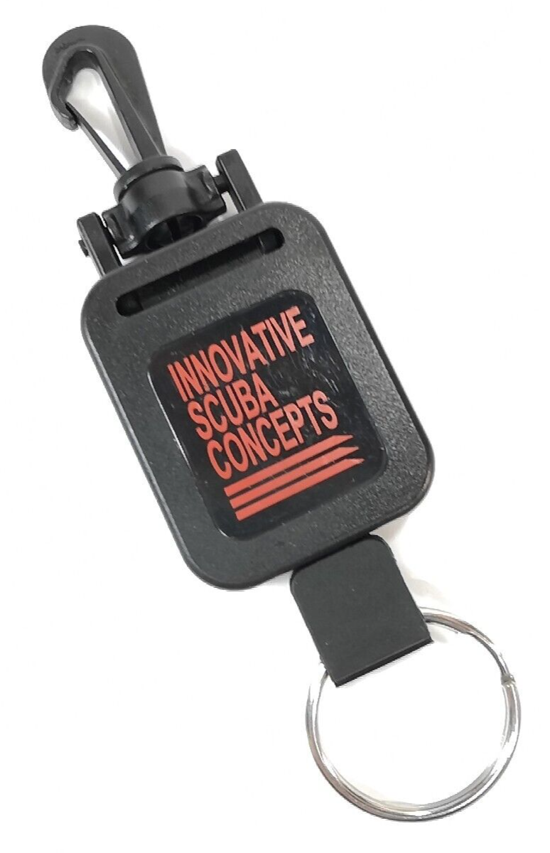 30" Innovative Scuba Concepts Retractor Dive Console Computer Retracter    #2264