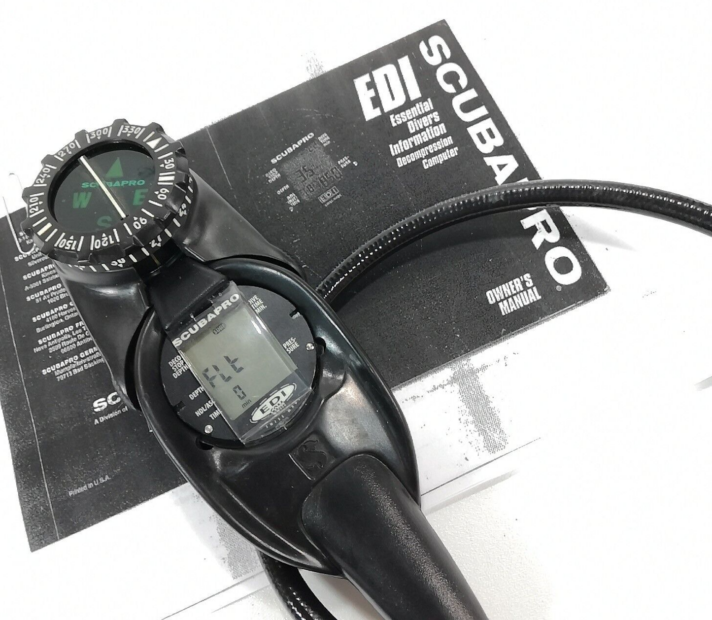 Scubapro EDI Air Integrated Scuba Dive Diving Computer with Compass        #3105