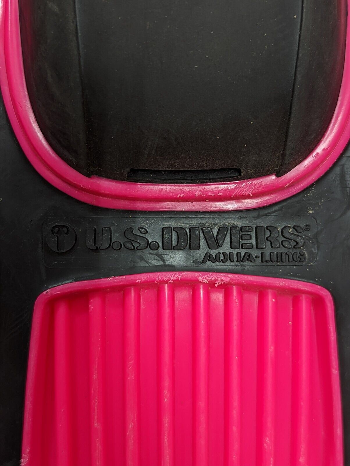 Pink US Divers Aqua Lung Blades Open Heel Scuba Dive Snorkel Fins Flippers Small