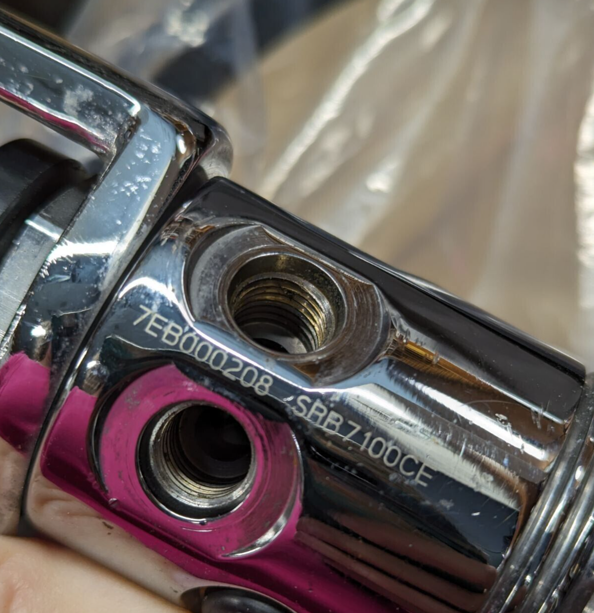 Sherwood Brut Scuba Dive Regulator Set Yoke, 1st & 2nd Stage #3728