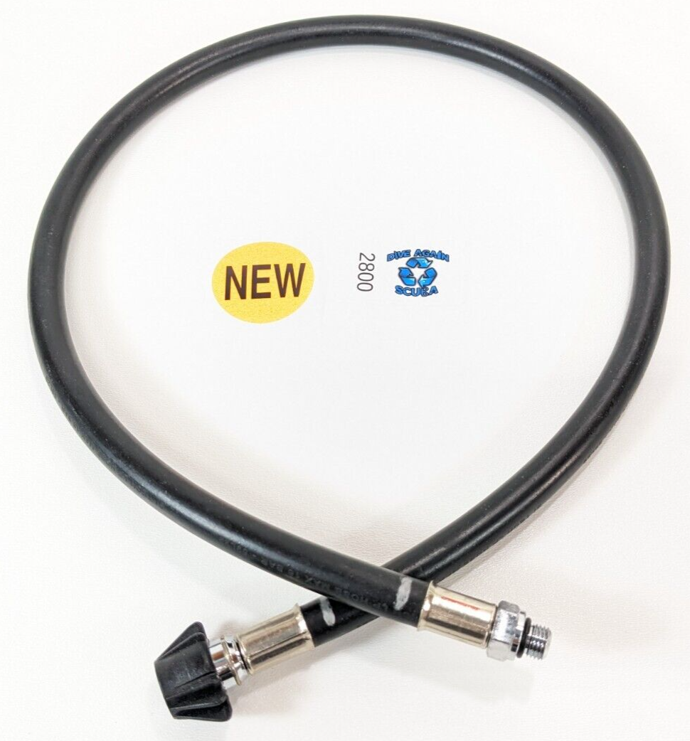 NEW Easy Release Standard QD Dry Suit or BC BC Inflator Hose 33" Scuba Dive 2800