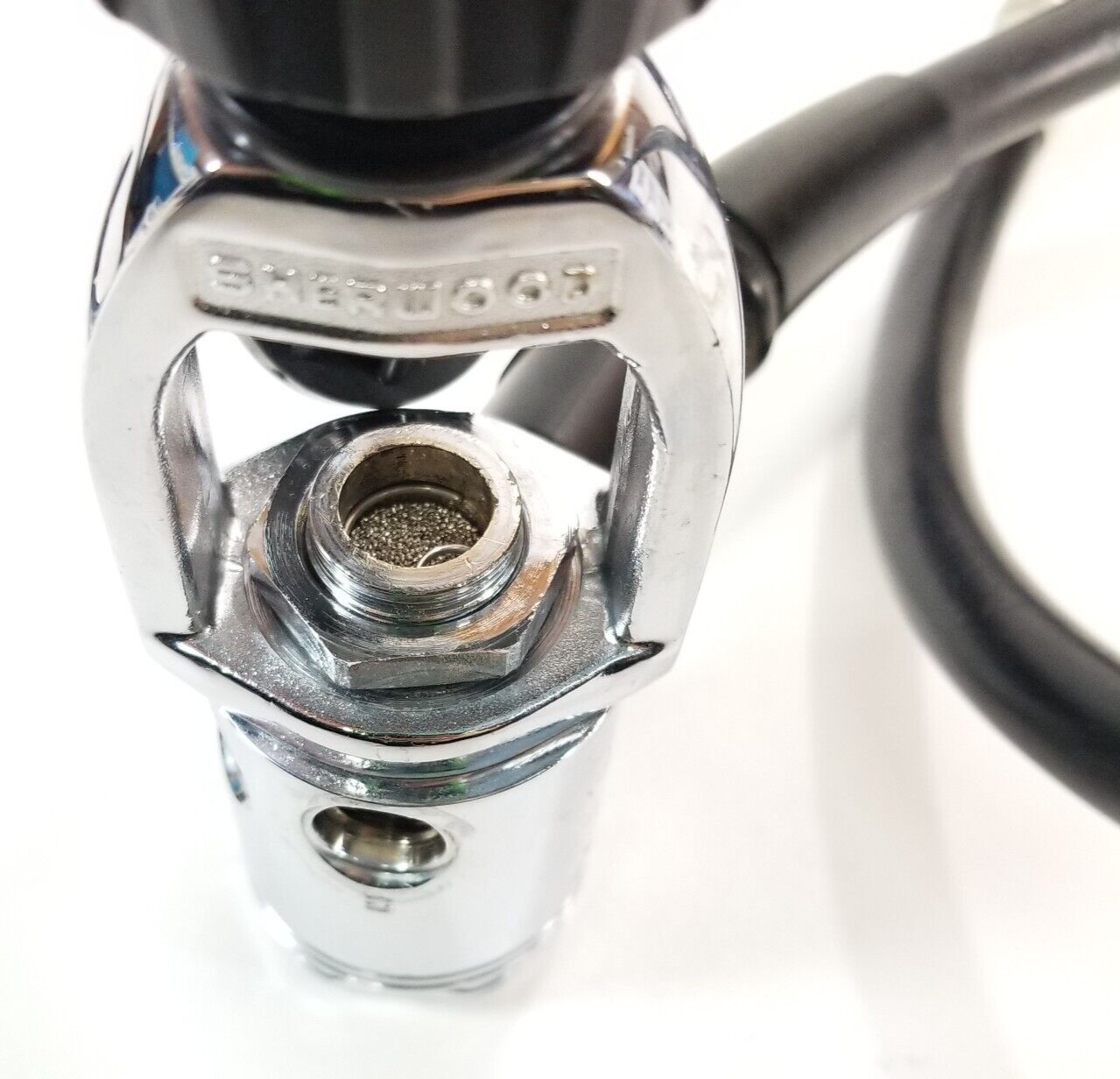 Sherwood Brut Scuba Dive Regulator Set Yoke, 1st & 2nd Stage + Inflator Hose