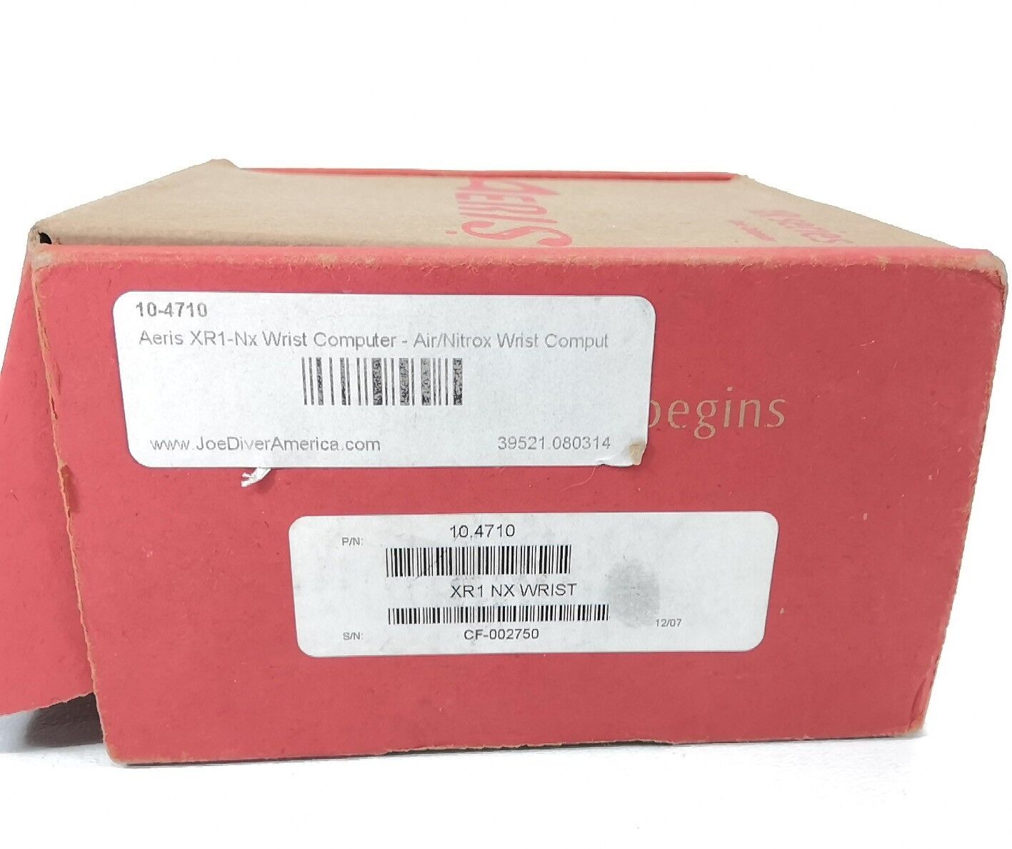 Aeris XR1-nx Scuba Diving Wrist Computer Air & Nitrox XR1 NX             #3593