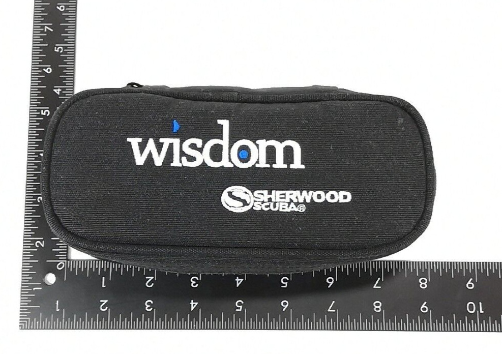 Sherwood Wisdom Padded Scuba Dive Console Computer Pocket Protector Case Diving