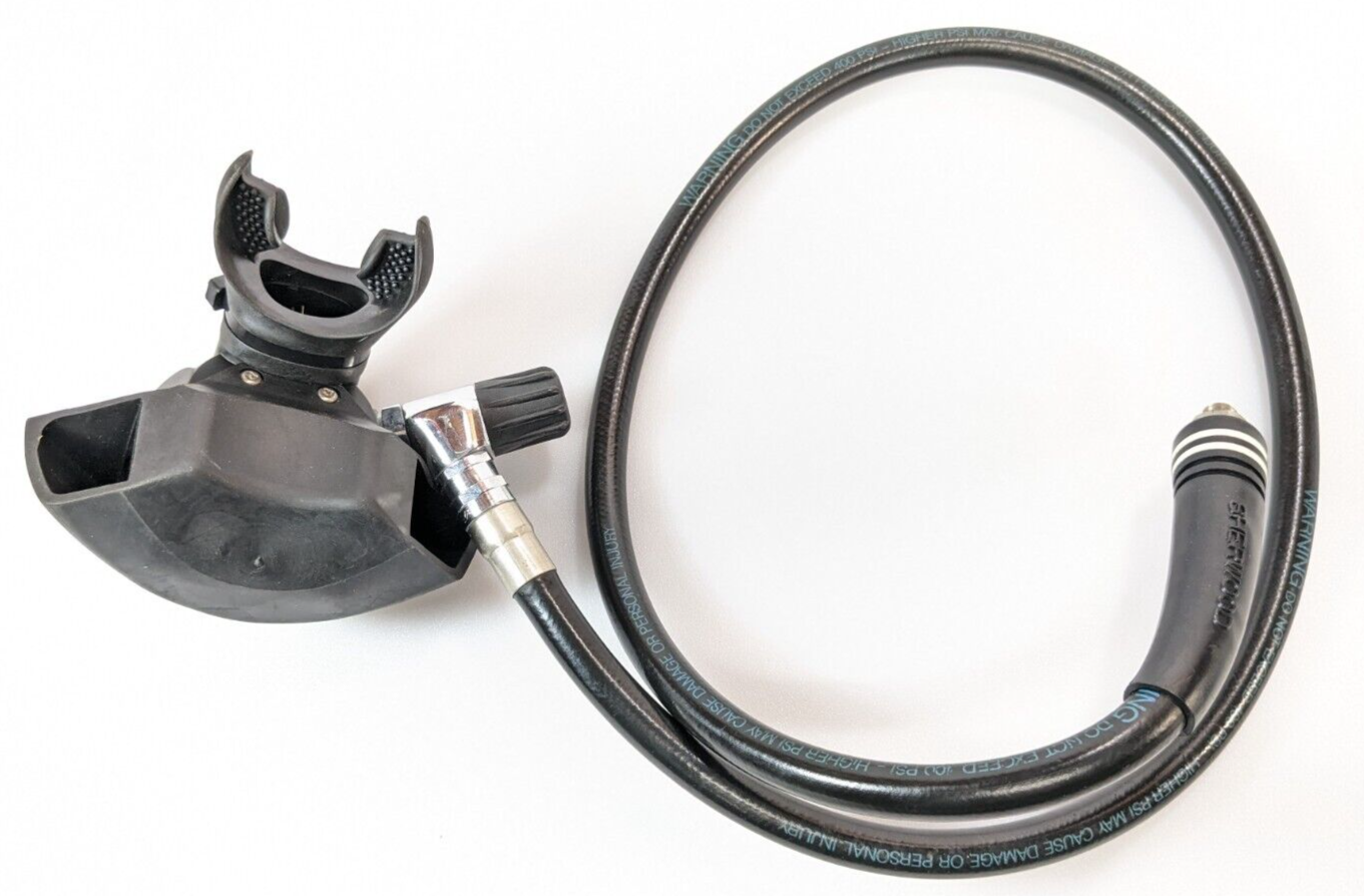Sherwood Maxiumus Scuba Dive Regulator Balanced Adjustable 41" Swivel hose #2557