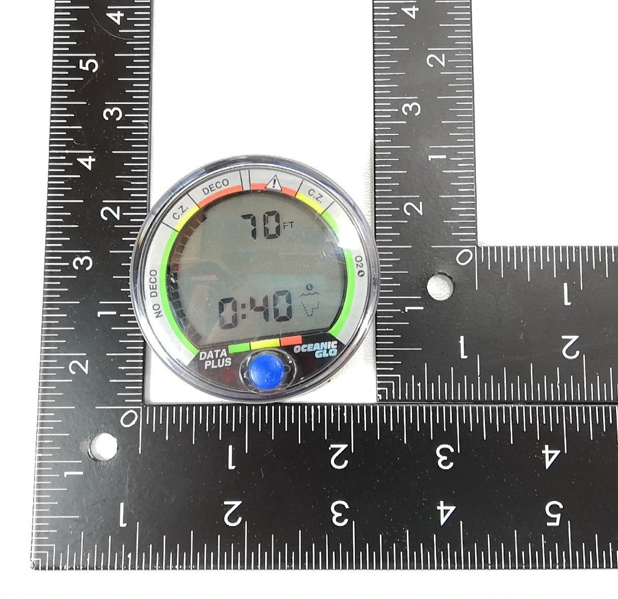 Oceanic Data Plus Air & Nitrox Puck Scuba Dive Computer + Manual #3066