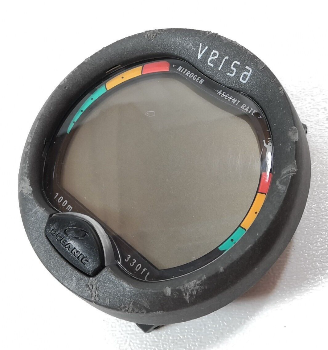 Oceanic Versa Wrist Scuba Dive Computer Puck As-Is #3373