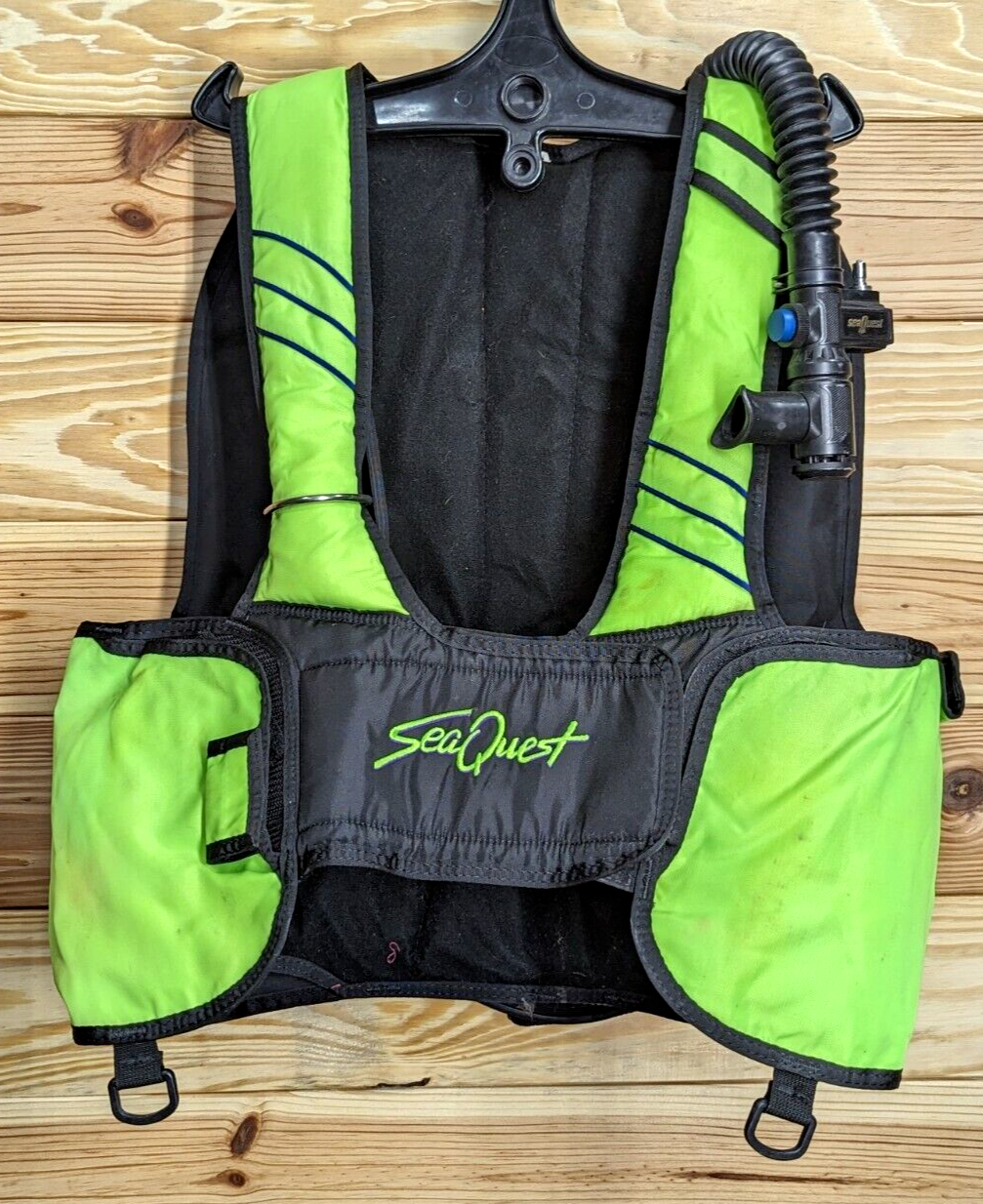 SeaQuest Scuba Dive BC BCD M, L Medium Large Buoyancy Compensator Vest Jacket