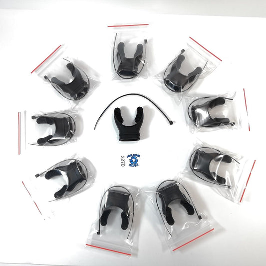 50x Long Bite Mouthpiece Lot Scuba Diving Snorkel 2nd Stage Regulator     USA