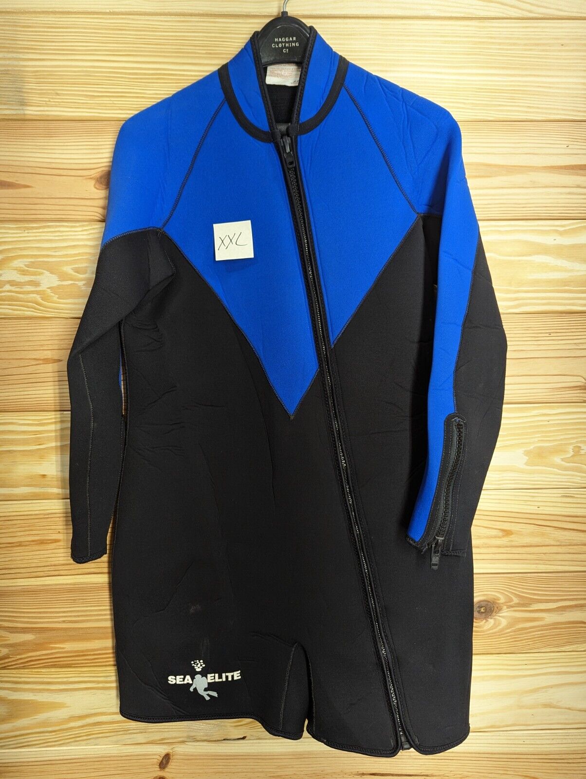 Sea Elite Mens 3mm Farmer John Top Shorty Size XXL, XX-Large Scuba Dive WetSuit