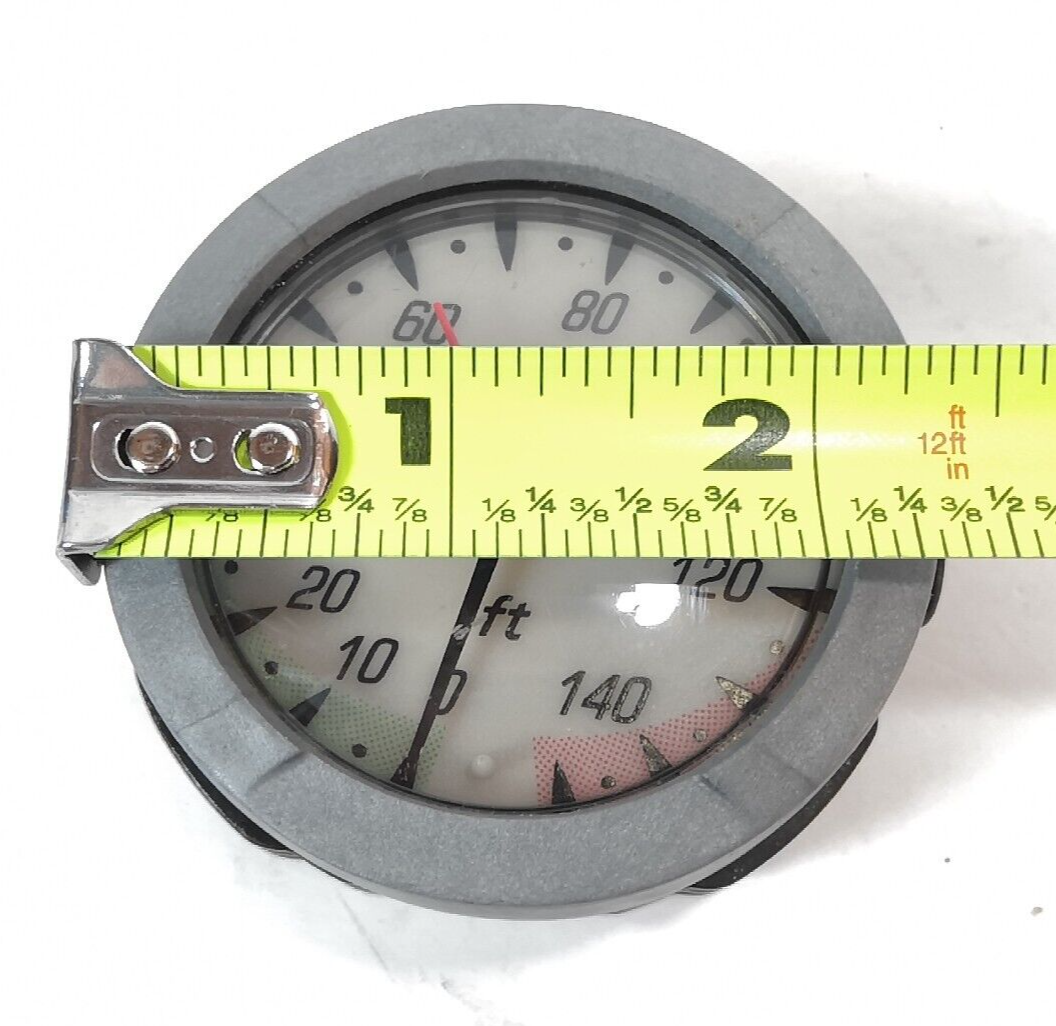 Suunto SeaQuest SM-16 150ft Depth Gauge Scuba Dive Puck Module #1940