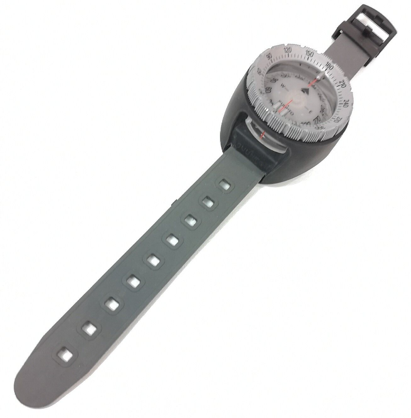 Elastomer Wrist Strap For Suunto SK-7, SK-8, SM-16 Scuba Diving Compass Black